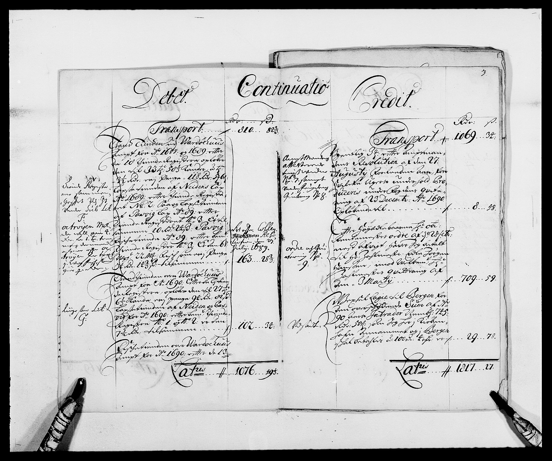 Rentekammeret inntil 1814, Reviderte regnskaper, Fogderegnskap, AV/RA-EA-4092/R69/L4850: Fogderegnskap Finnmark/Vardøhus, 1680-1690, p. 201