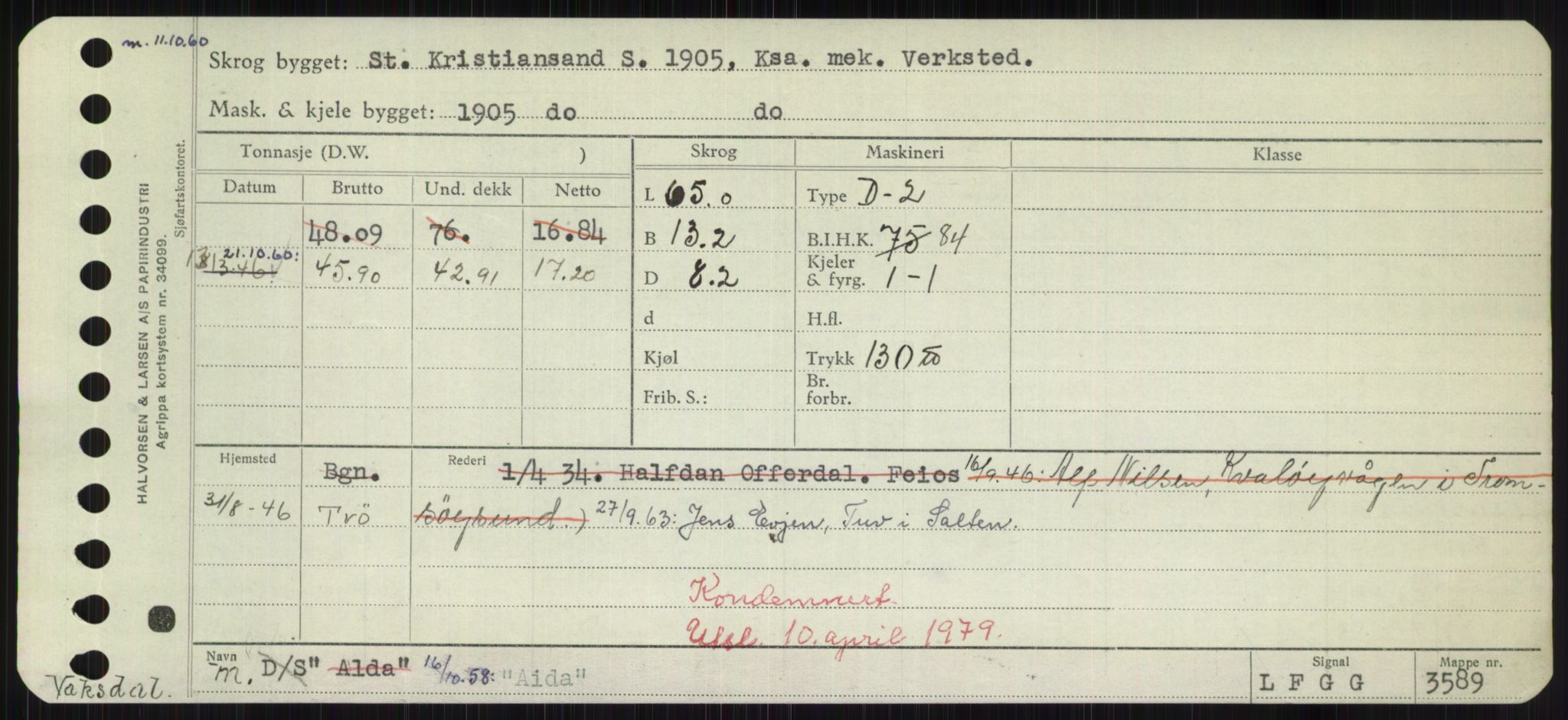 Sjøfartsdirektoratet med forløpere, Skipsmålingen, AV/RA-S-1627/H/Hd/L0001: Fartøy, A-Anv, p. 147