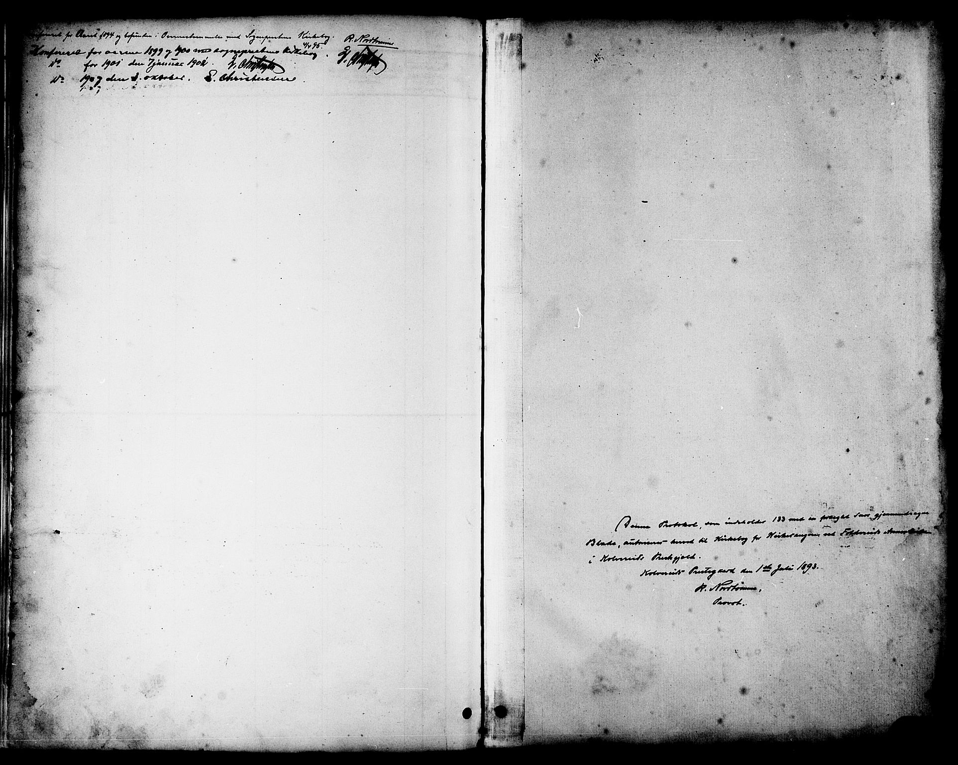 Ministerialprotokoller, klokkerbøker og fødselsregistre - Nord-Trøndelag, AV/SAT-A-1458/783/L0662: Parish register (copy) no. 783C02, 1894-1919