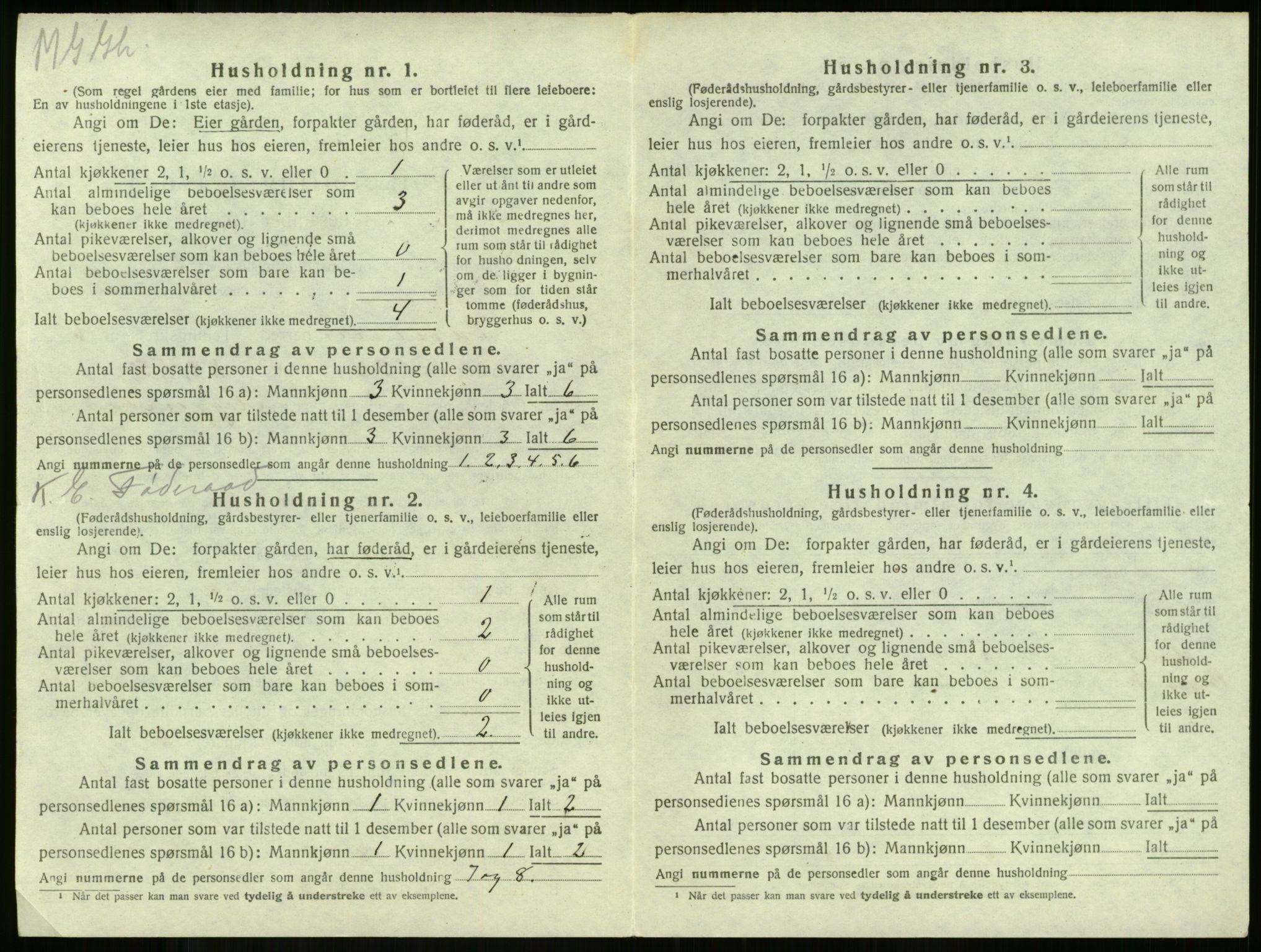 SAKO, 1920 census for Ramnes, 1920, p. 949