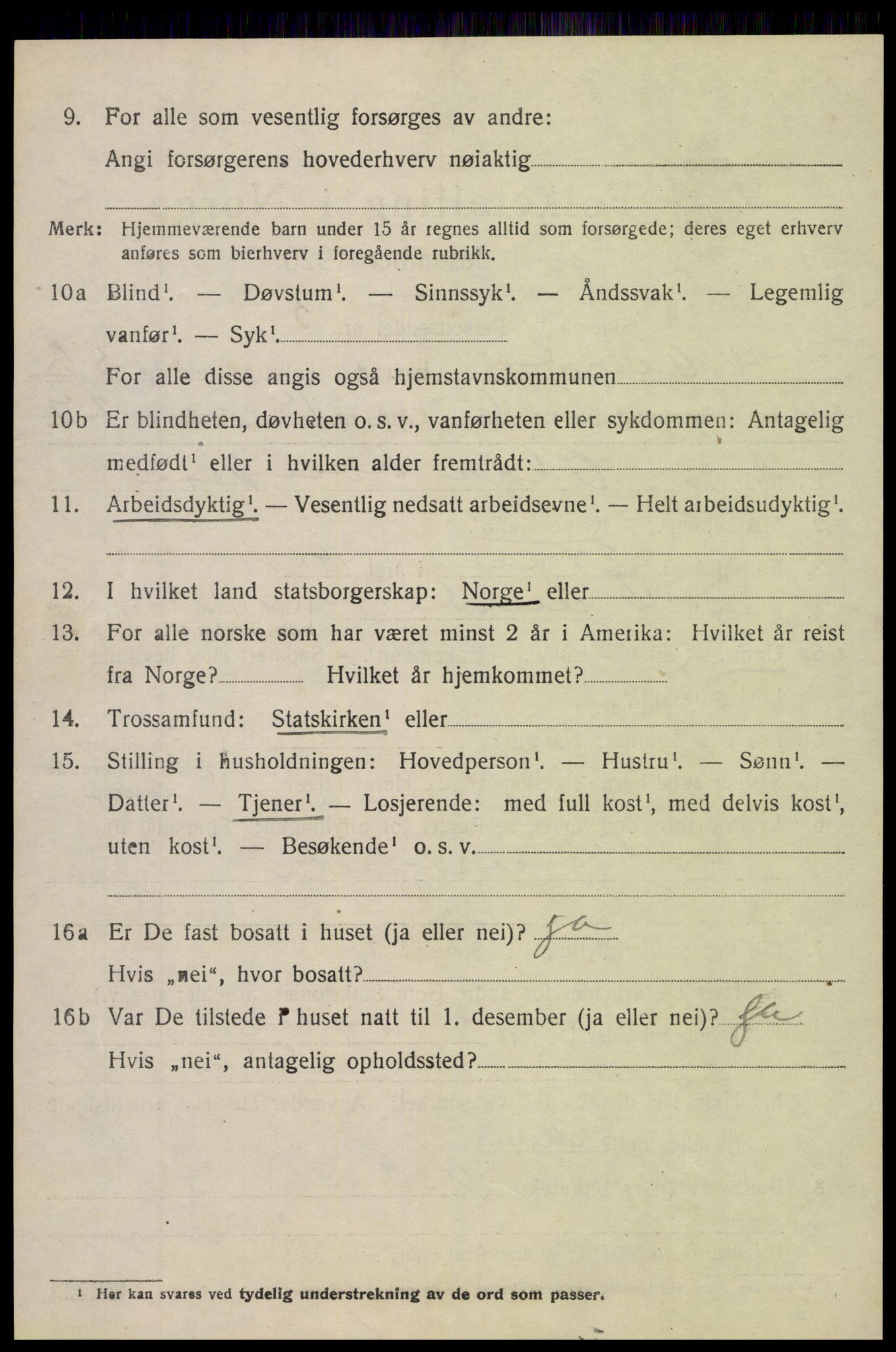 SAH, 1920 census for Nord-Aurdal, 1920, p. 4731