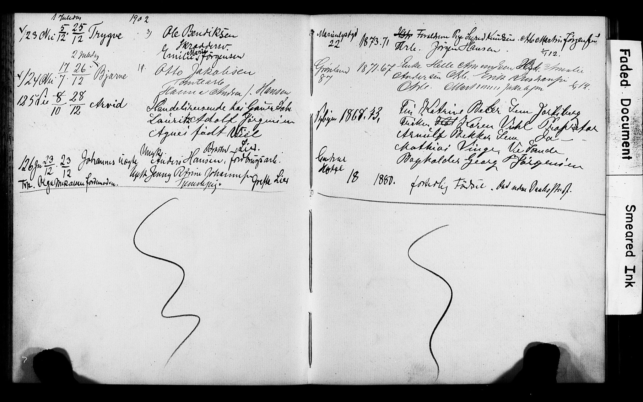Strømsø kirkebøker, AV/SAKO-A-246/Y/Ya/L0005: Parish register draft no. I 5, 1897-1903