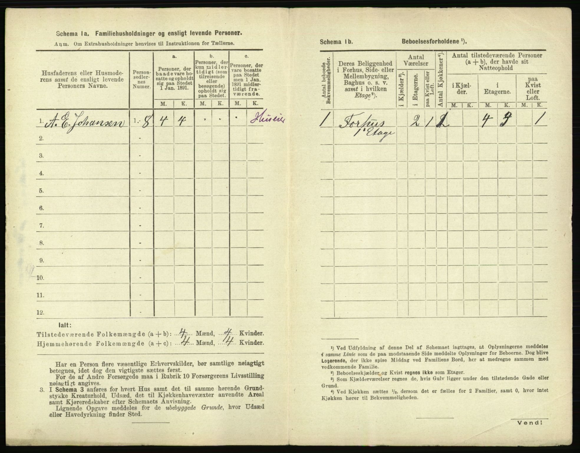 RA, 1891 census for 0103 Fredrikstad, 1891, p. 2421