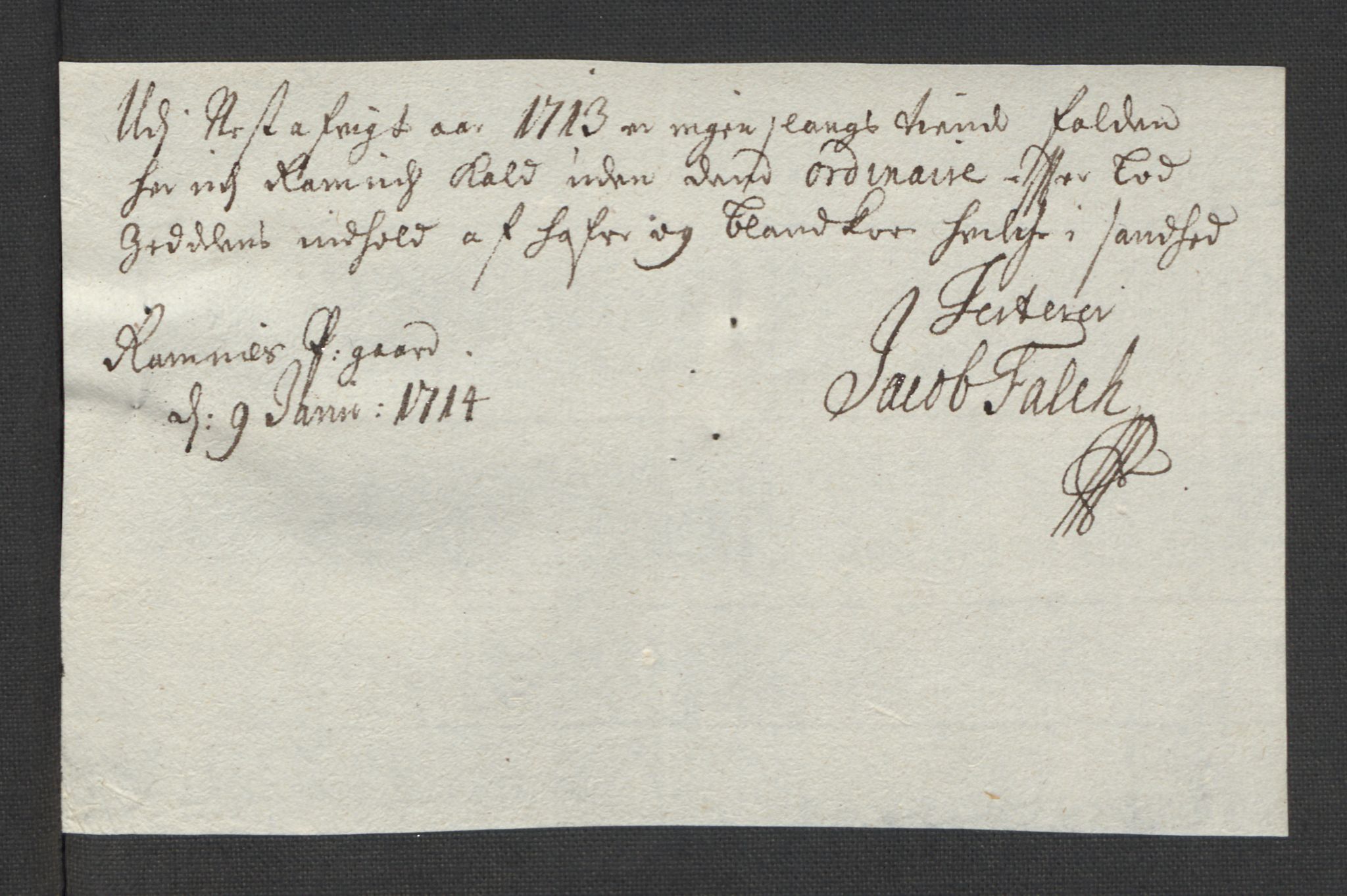 Rentekammeret inntil 1814, Reviderte regnskaper, Fogderegnskap, RA/EA-4092/R32/L1878: Fogderegnskap Jarlsberg grevskap, 1713, p. 129