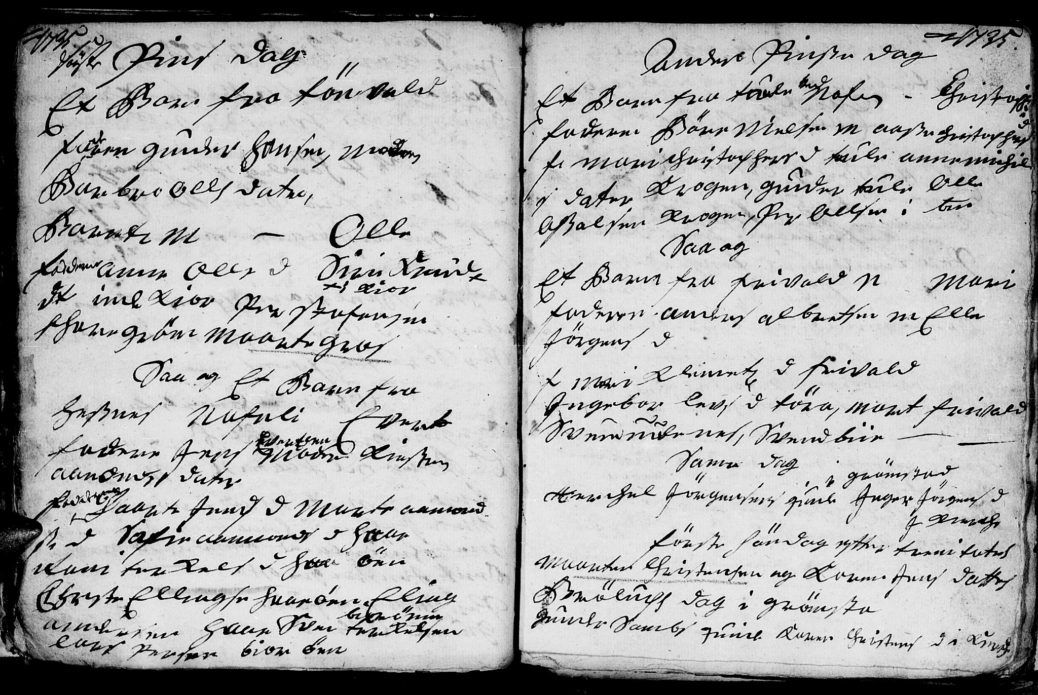 Fjære sokneprestkontor, AV/SAK-1111-0011/F/Fb/L0001: Parish register (copy) no. B 1, 1732-1750, p. 33