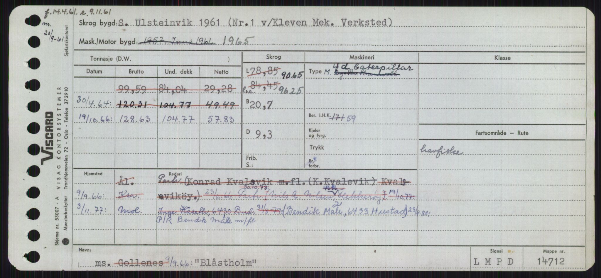 Sjøfartsdirektoratet med forløpere, Skipsmålingen, AV/RA-S-1627/H/Ha/L0001/0002: Fartøy, A-Eig / Fartøy Bjør-Eig, p. 89