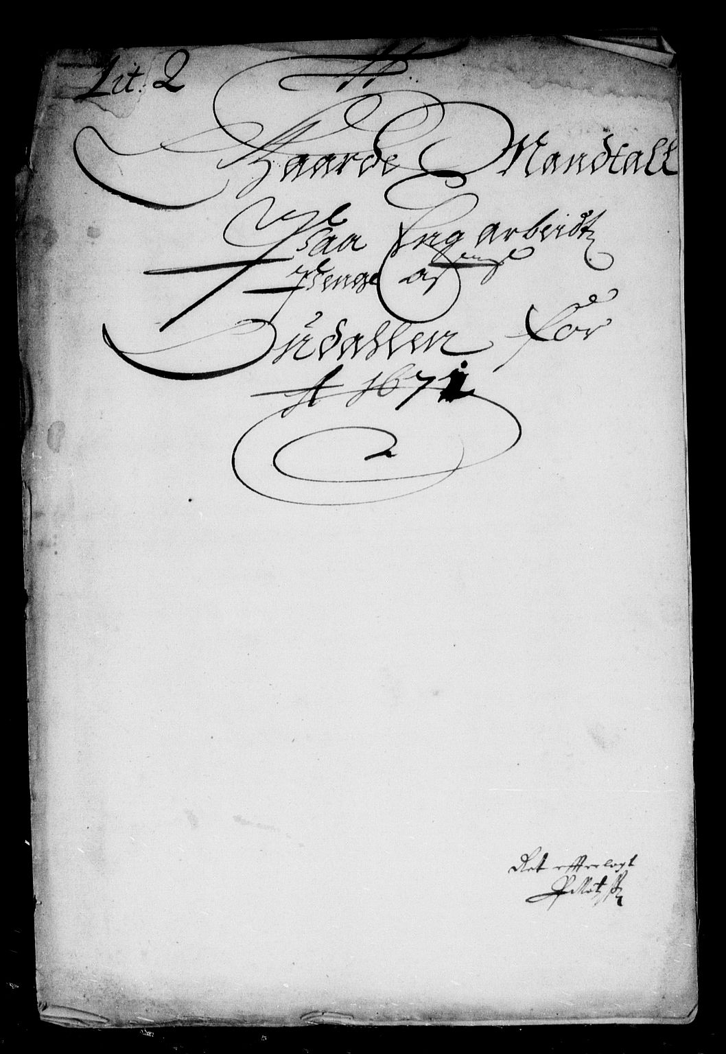 Rentekammeret inntil 1814, Reviderte regnskaper, Stiftamtstueregnskaper, Landkommissariatet på Akershus og Akershus stiftamt, RA/EA-5869/R/Rb/L0076: Akershus stiftamt, 1671