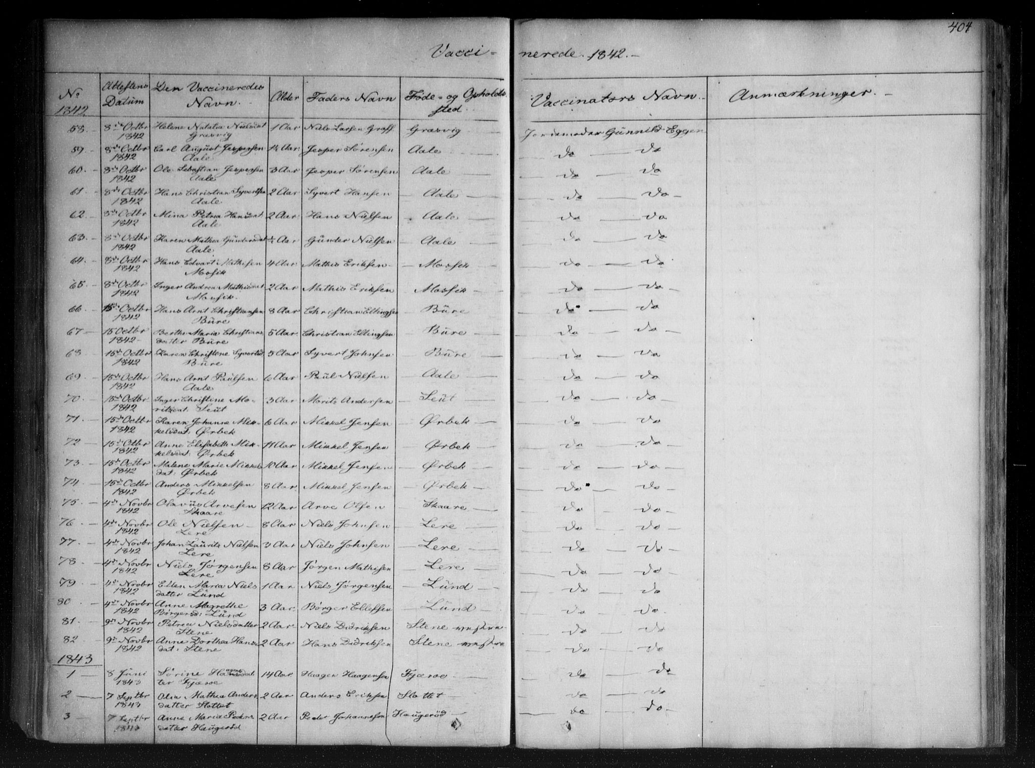 Onsøy prestekontor Kirkebøker, AV/SAO-A-10914/F/Fa/L0003: Parish register (official) no. I 3, 1841-1860, p. 404