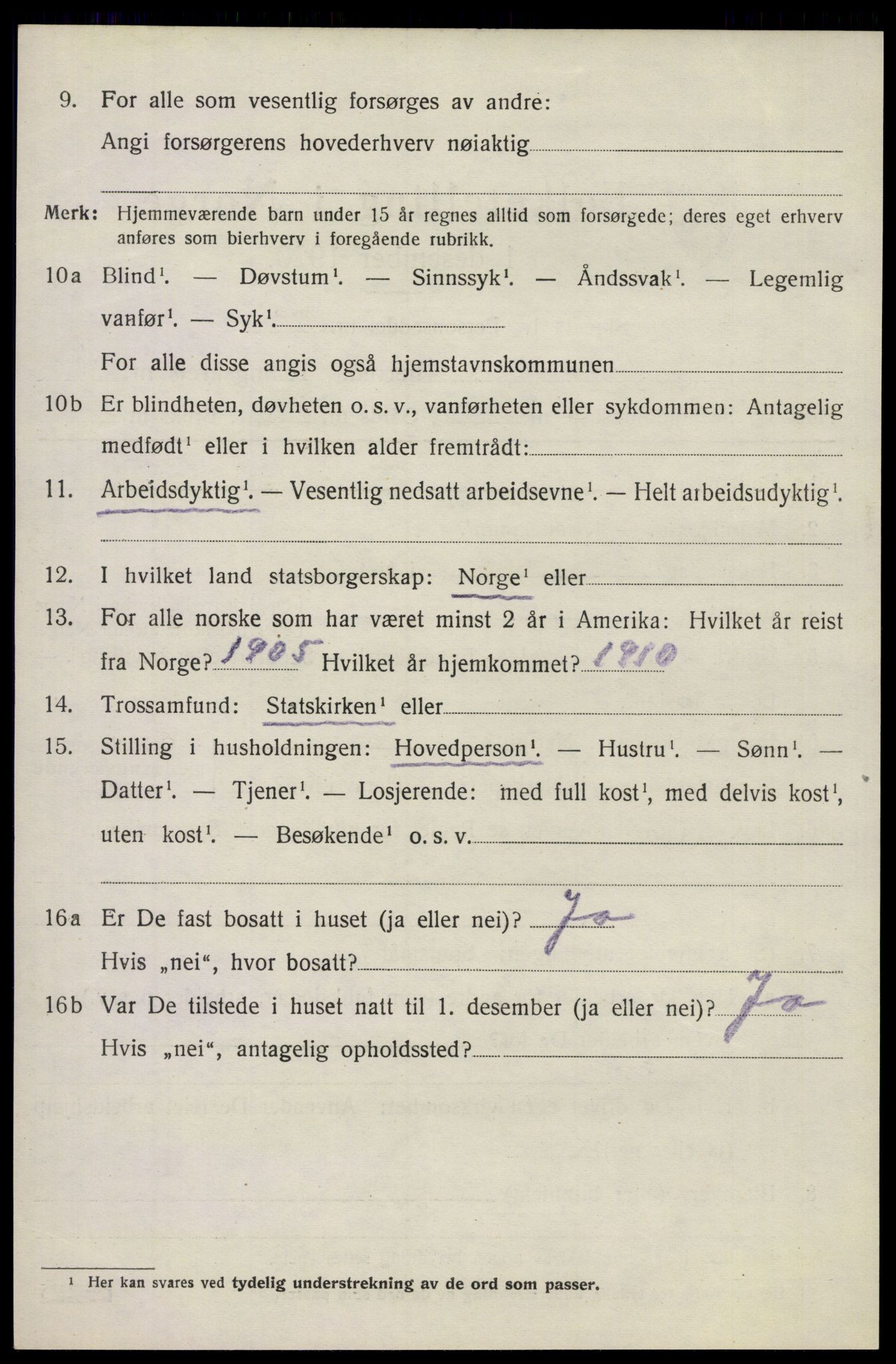 SAKO, 1920 census for Sem, 1920, p. 13418