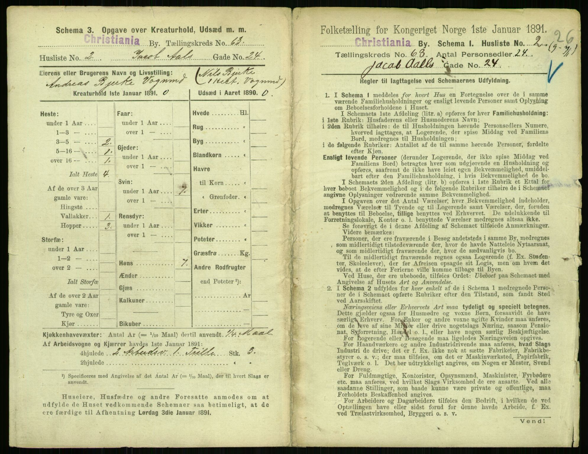 RA, 1891 census for 0301 Kristiania, 1891, p. 33781