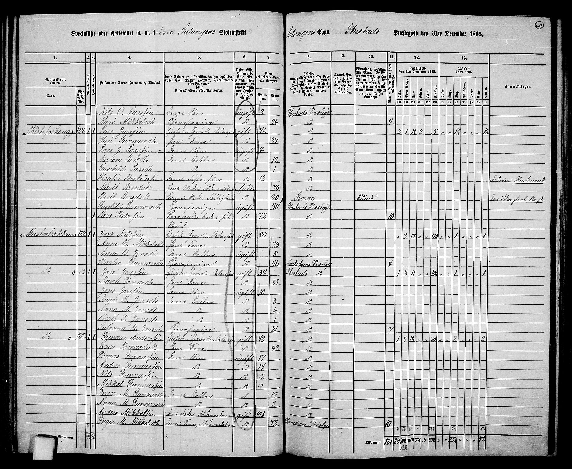 RA, 1865 census for Ibestad, 1865, p. 59