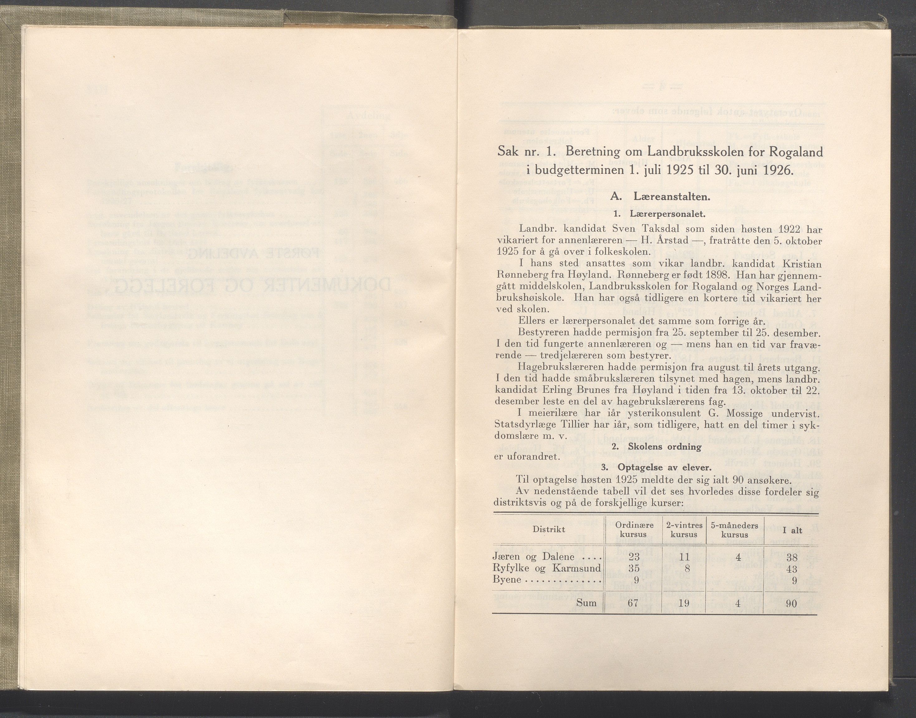 Rogaland fylkeskommune - Fylkesrådmannen , IKAR/A-900/A/Aa/Aaa/L0046: Møtebok , 1927, p. 2-3