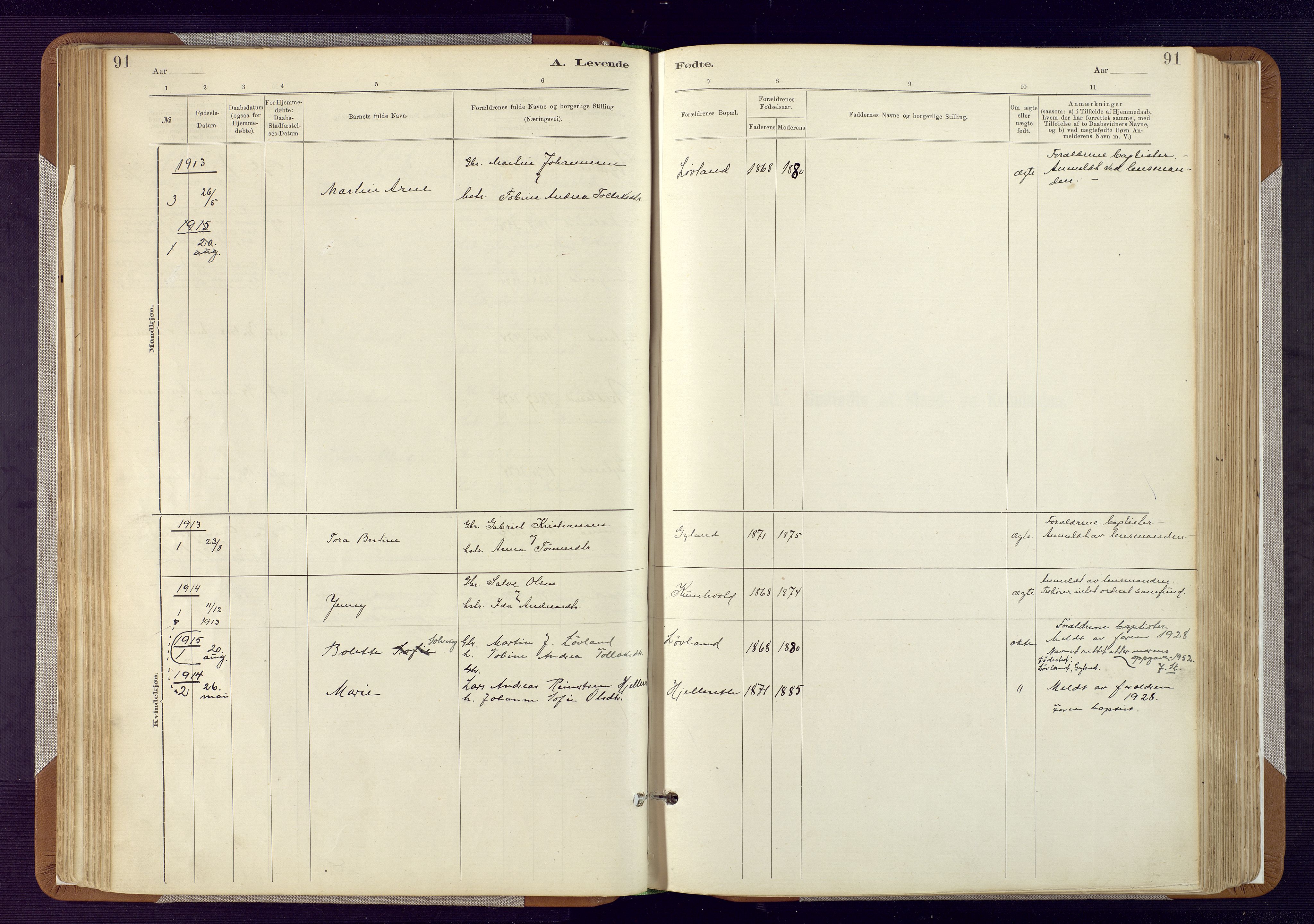 Bakke sokneprestkontor, SAK/1111-0002/F/Fa/Fab/L0003: Parish register (official) no. A 3, 1884-1921, p. 91