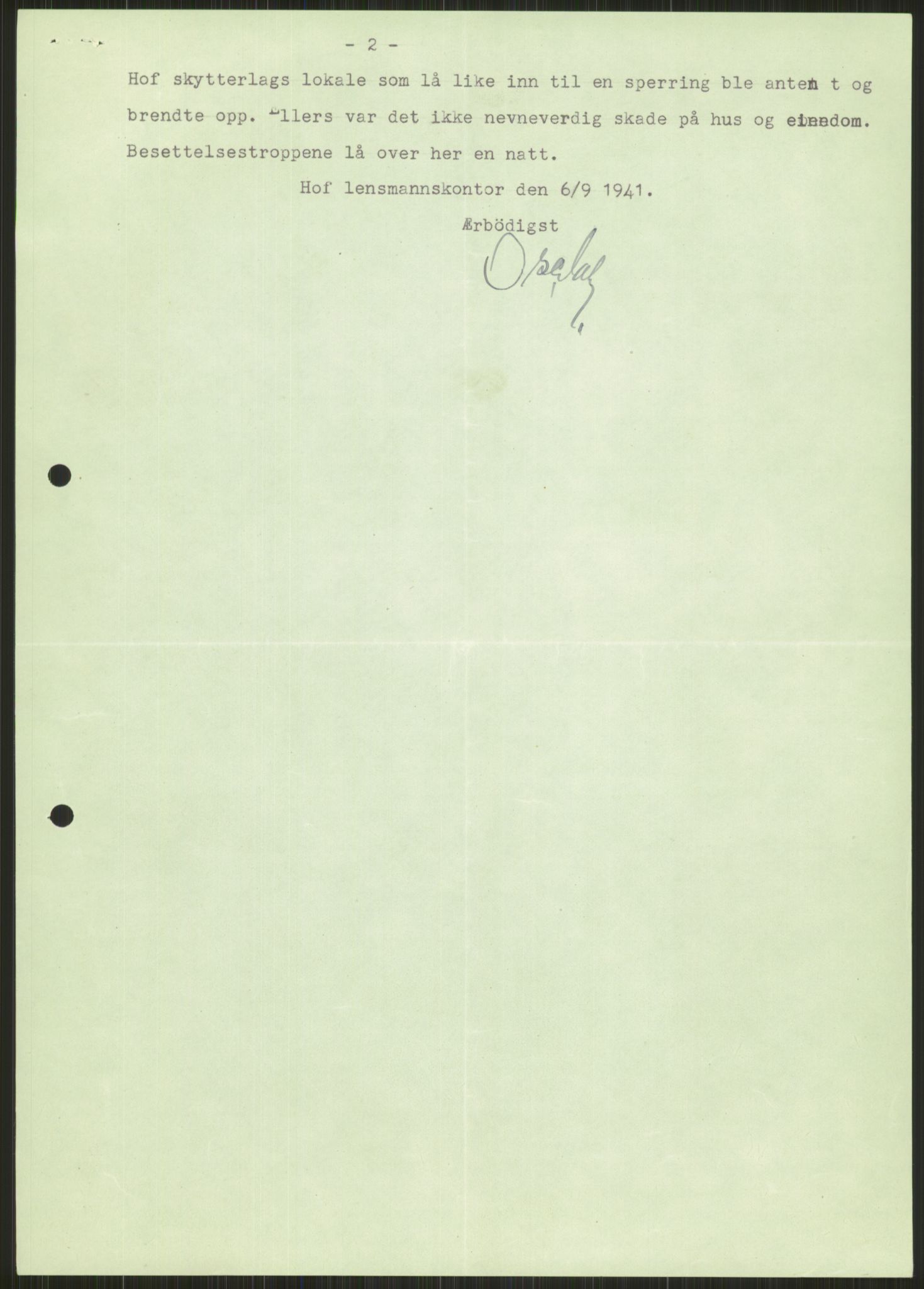 Forsvaret, Forsvarets krigshistoriske avdeling, AV/RA-RAFA-2017/Y/Ya/L0013: II-C-11-31 - Fylkesmenn.  Rapporter om krigsbegivenhetene 1940., 1940, p. 901