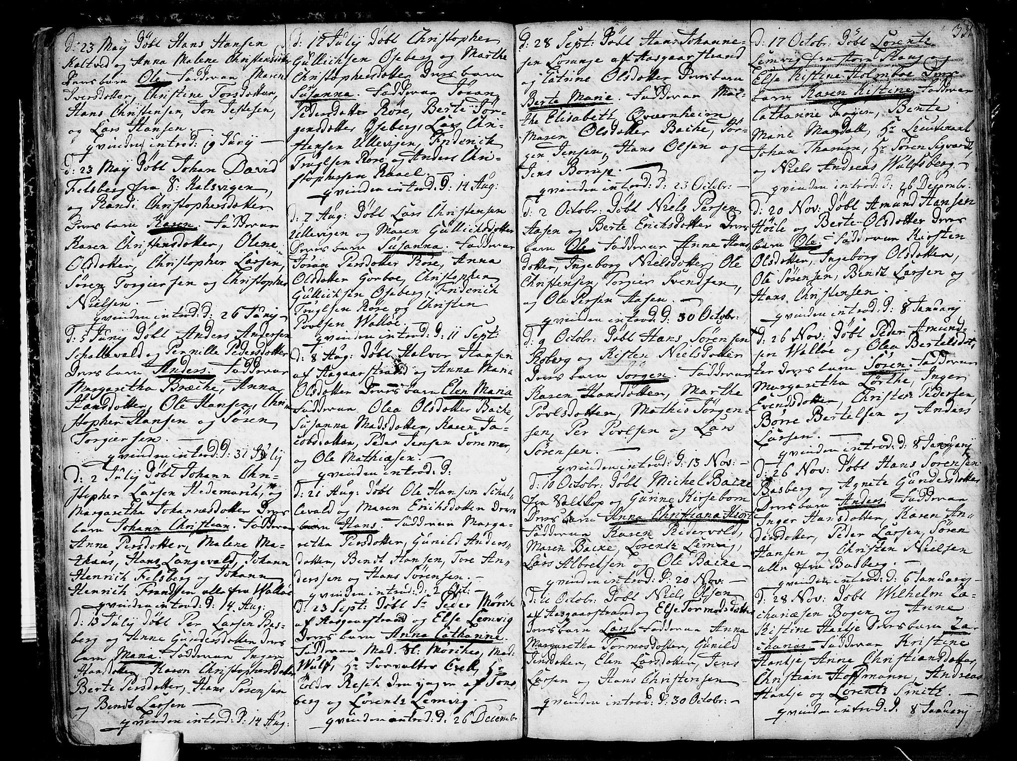 Sem kirkebøker, SAKO/A-5/F/Fb/L0002: Parish register (official) no. II 2, 1764-1792, p. 35