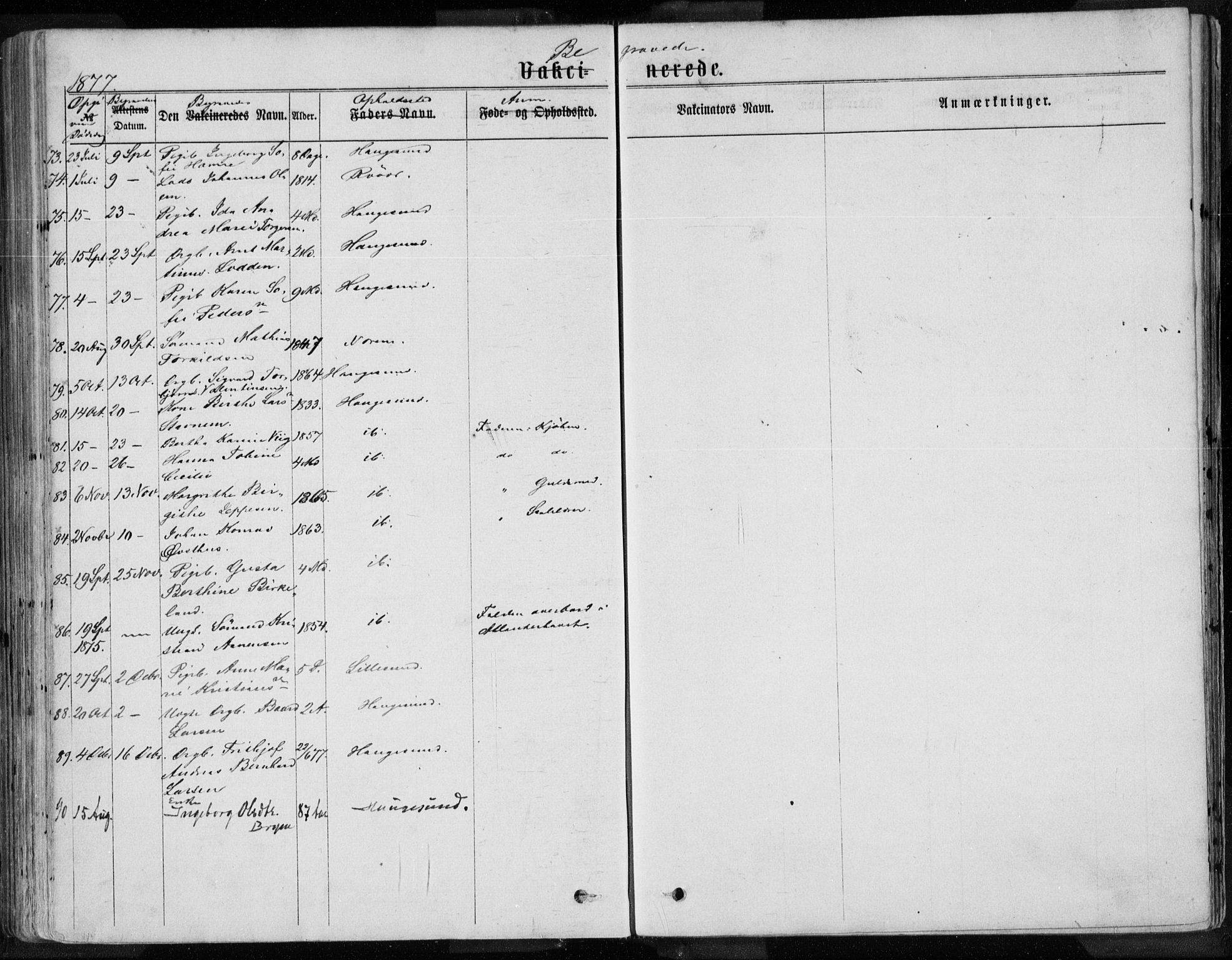 Torvastad sokneprestkontor, AV/SAST-A -101857/H/Ha/Haa/L0013: Parish register (official) no. A 12.2, 1867-1877