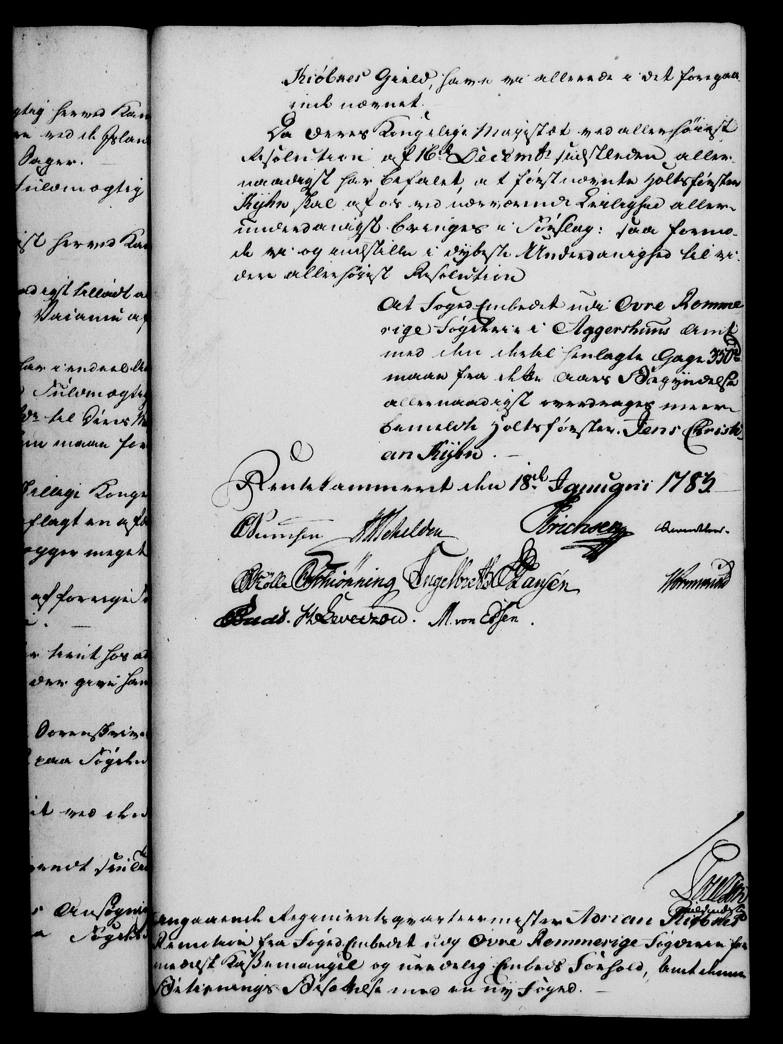 Rentekammeret, Kammerkanselliet, RA/EA-3111/G/Gf/Gfa/L0065: Norsk relasjons- og resolusjonsprotokoll (merket RK 52.65), 1783, p. 81