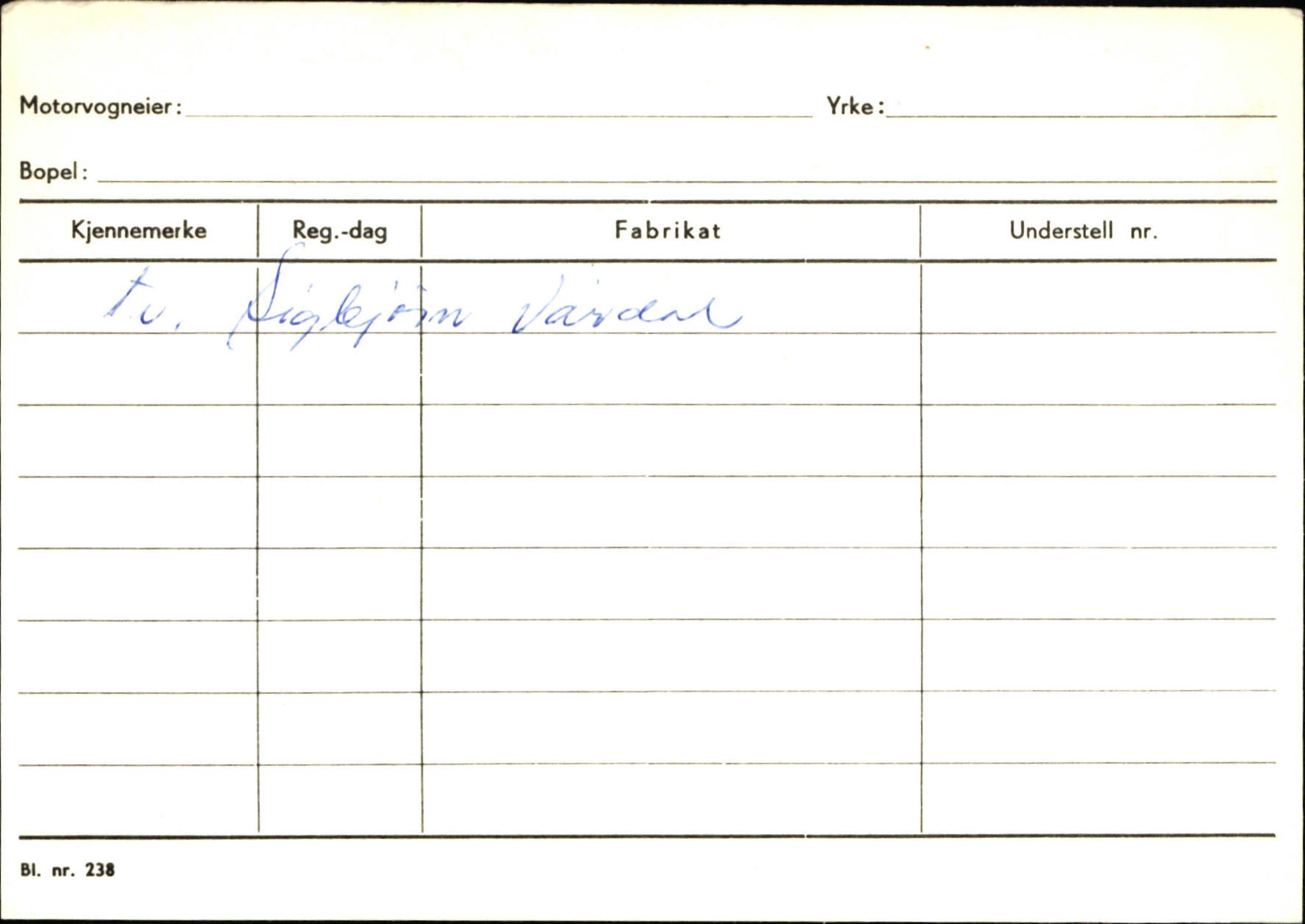 Statens vegvesen, Sogn og Fjordane vegkontor, SAB/A-5301/4/F/L0132: Eigarregister Askvoll A-Å. Balestrand A-Å, 1945-1975, p. 42