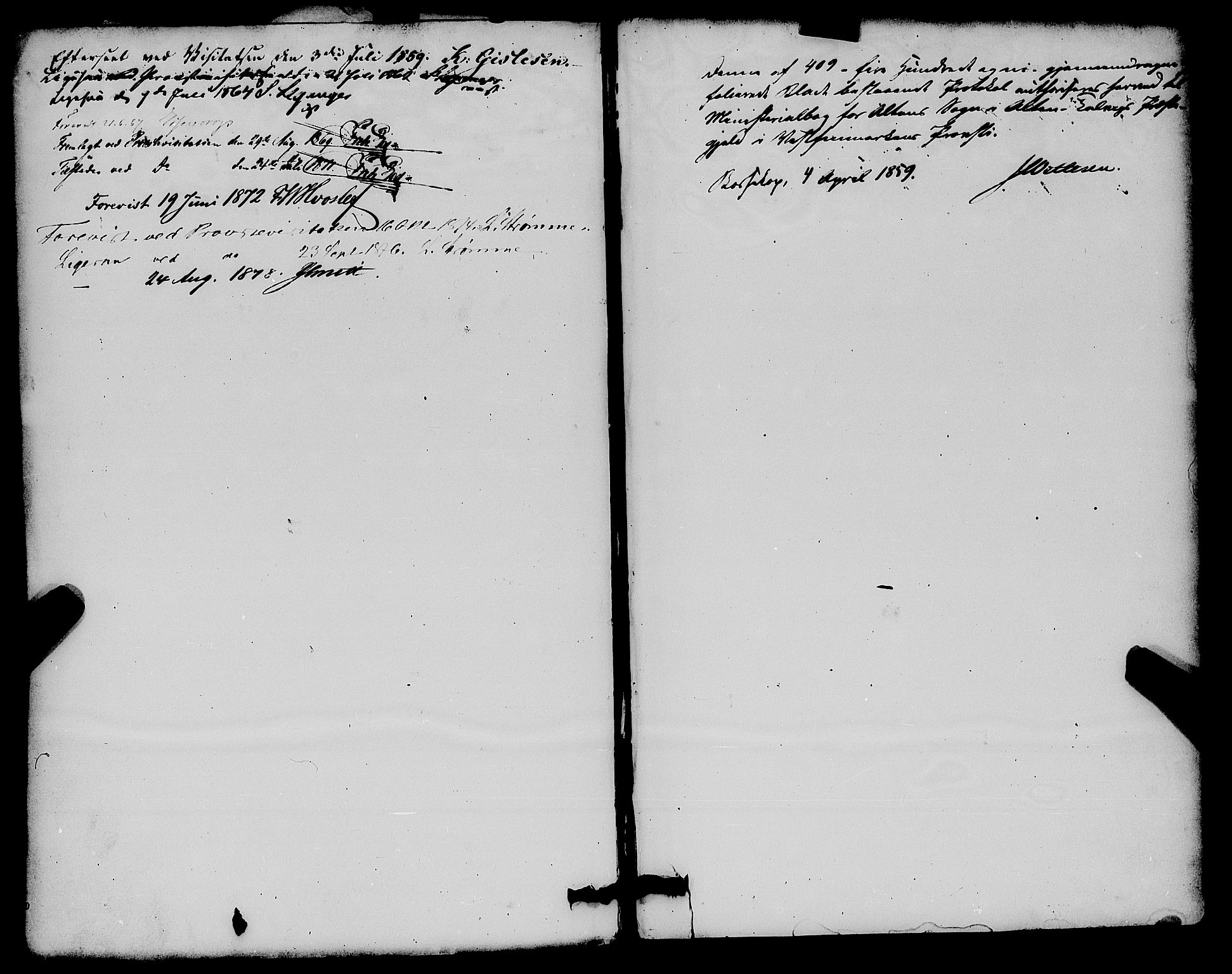 Alta sokneprestkontor, AV/SATØ-S-1338/H/Ha/L0001.kirke: Parish register (official) no. 1, 1858-1878