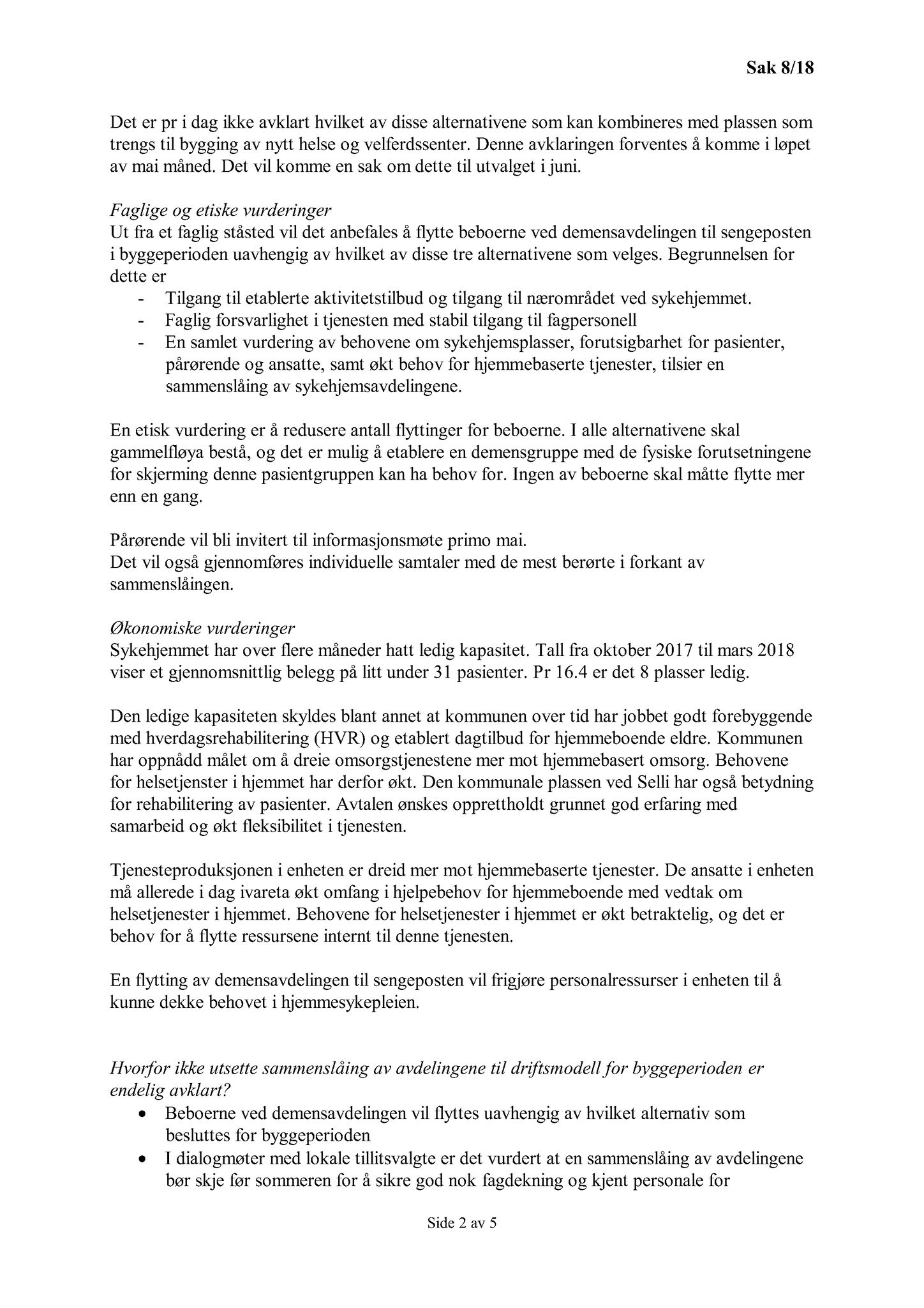 Klæbu Kommune, TRKO/KK/05-UOm/L009: Utvalg for omsorg - Møtedokumenter, 2018, p. 121