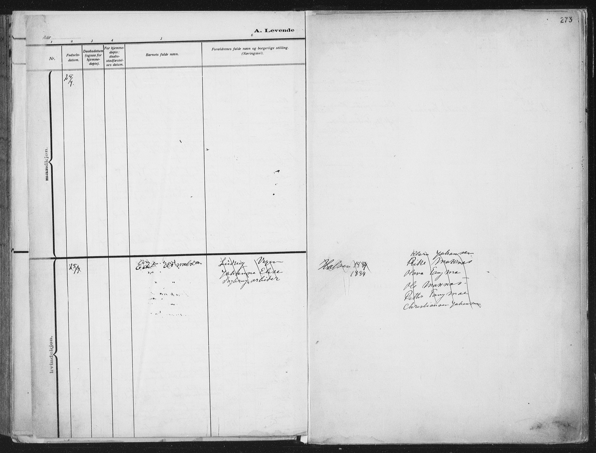 Ministerialprotokoller, klokkerbøker og fødselsregistre - Nord-Trøndelag, AV/SAT-A-1458/709/L0082: Parish register (official) no. 709A22, 1896-1916, p. 273