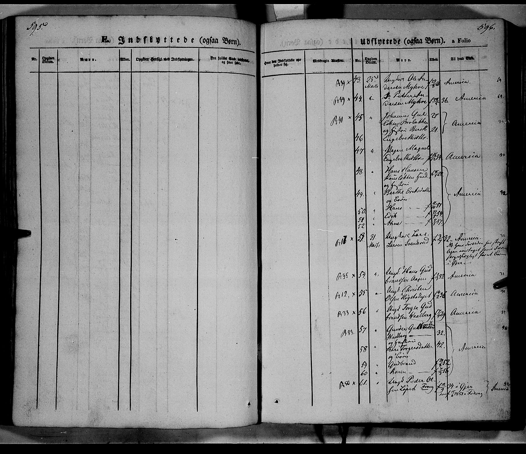 Ringebu prestekontor, AV/SAH-PREST-082/H/Ha/Haa/L0006: Parish register (official) no. 6, 1848-1859, p. 595-596