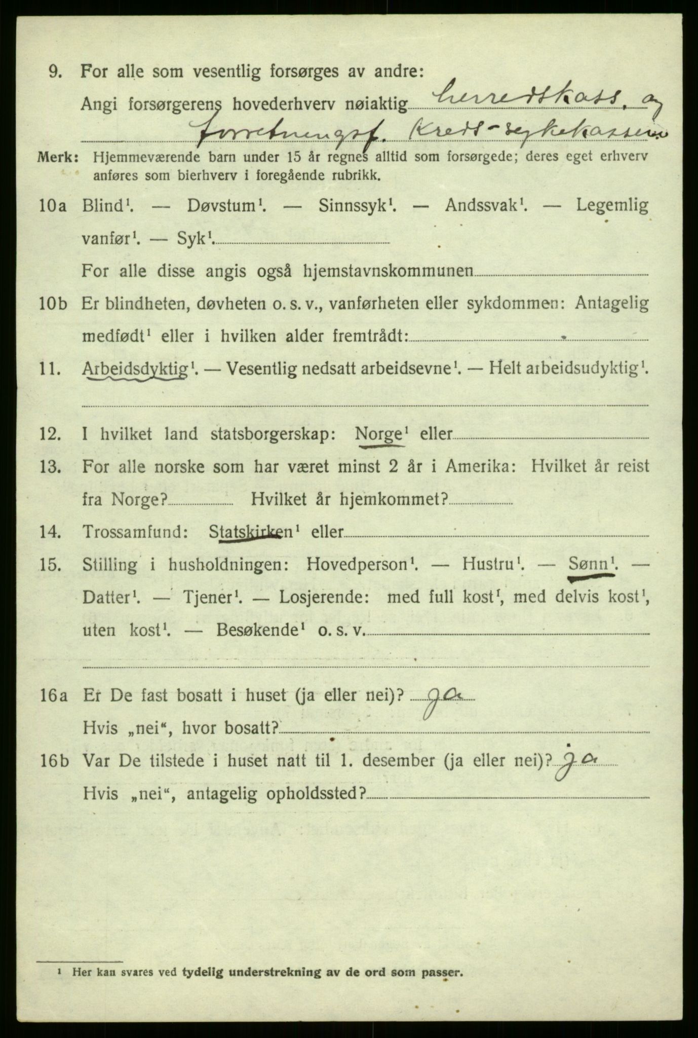 SAB, 1920 census for Luster, 1920, p. 5075