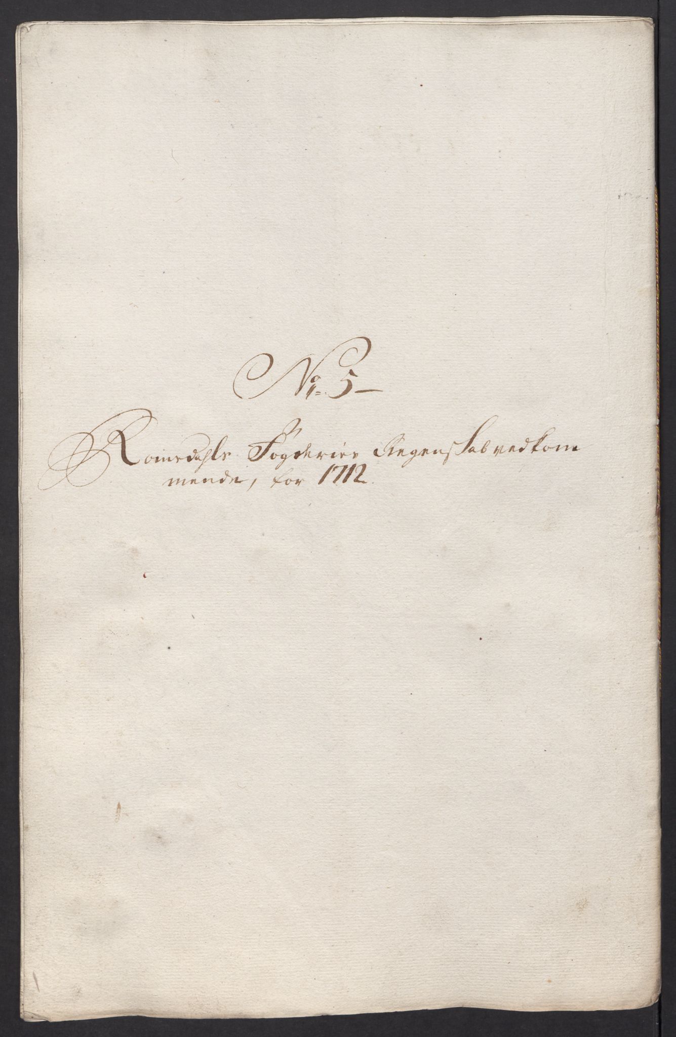 Rentekammeret inntil 1814, Reviderte regnskaper, Fogderegnskap, AV/RA-EA-4092/R55/L3661: Fogderegnskap Romsdal, 1712, p. 92