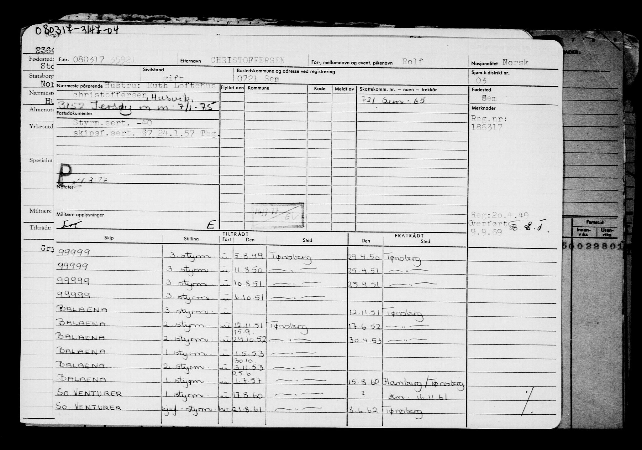 Direktoratet for sjømenn, AV/RA-S-3545/G/Gb/L0146: Hovedkort, 1917, p. 532