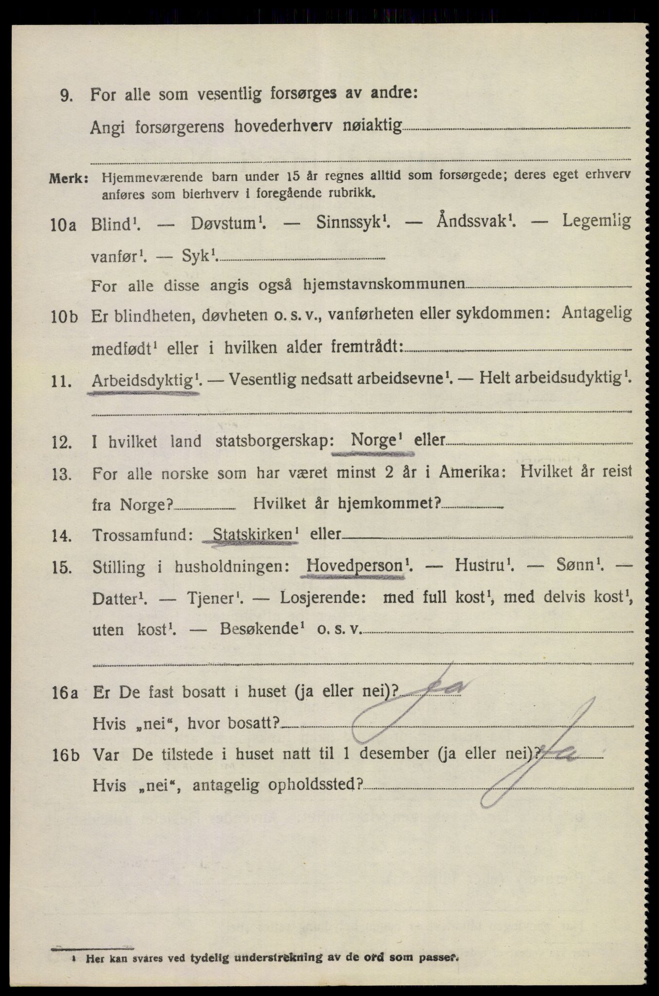 SAKO, 1920 census for Brunlanes, 1920, p. 5768