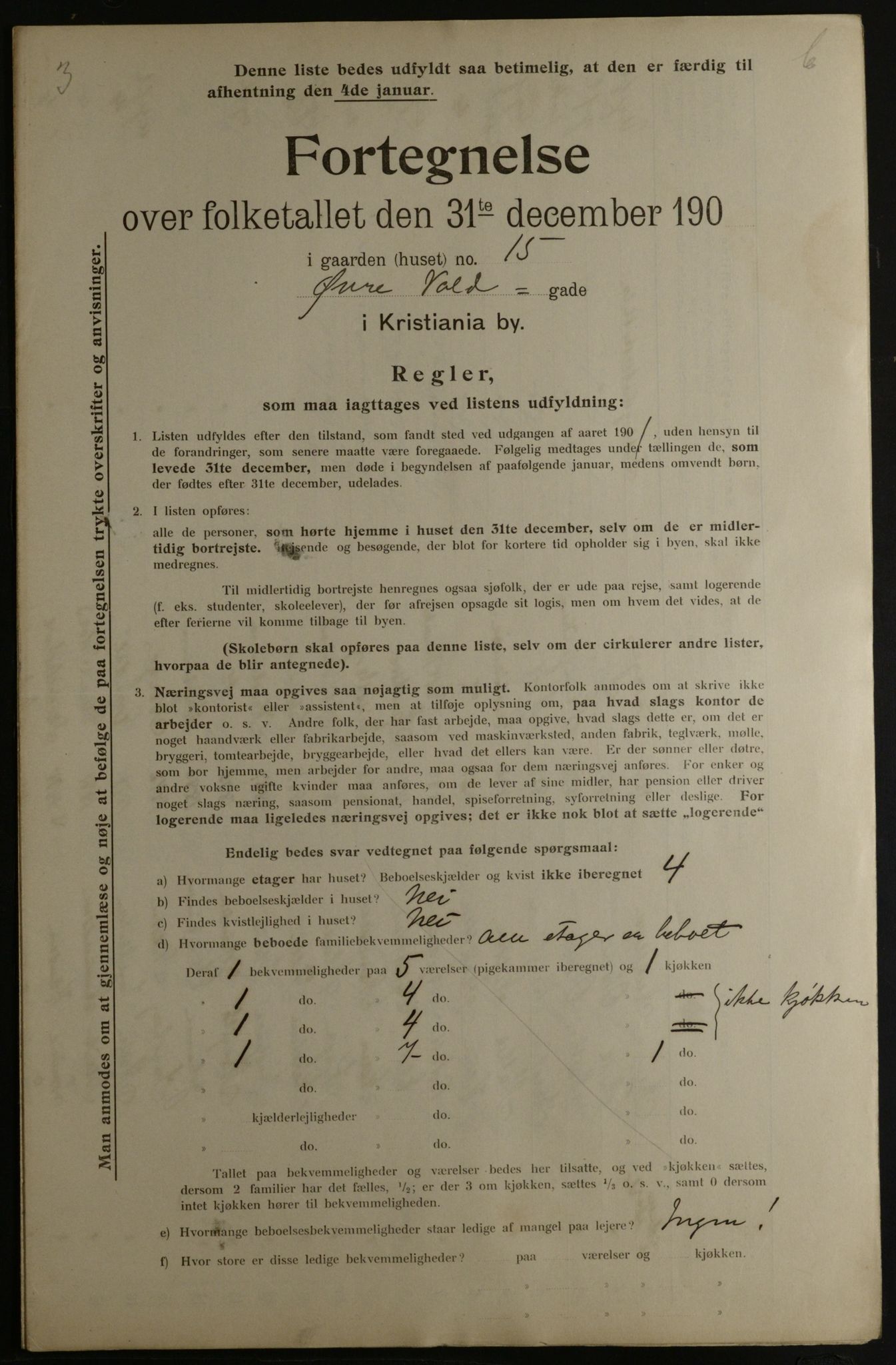 OBA, Municipal Census 1901 for Kristiania, 1901, p. 19828