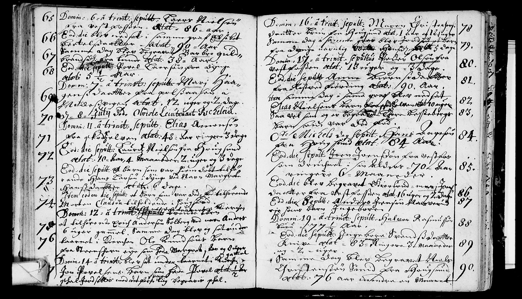 Eiker kirkebøker, AV/SAKO-A-4/F/Fa/L0006: Parish register (official) no. I 6 /1, 1705-1733