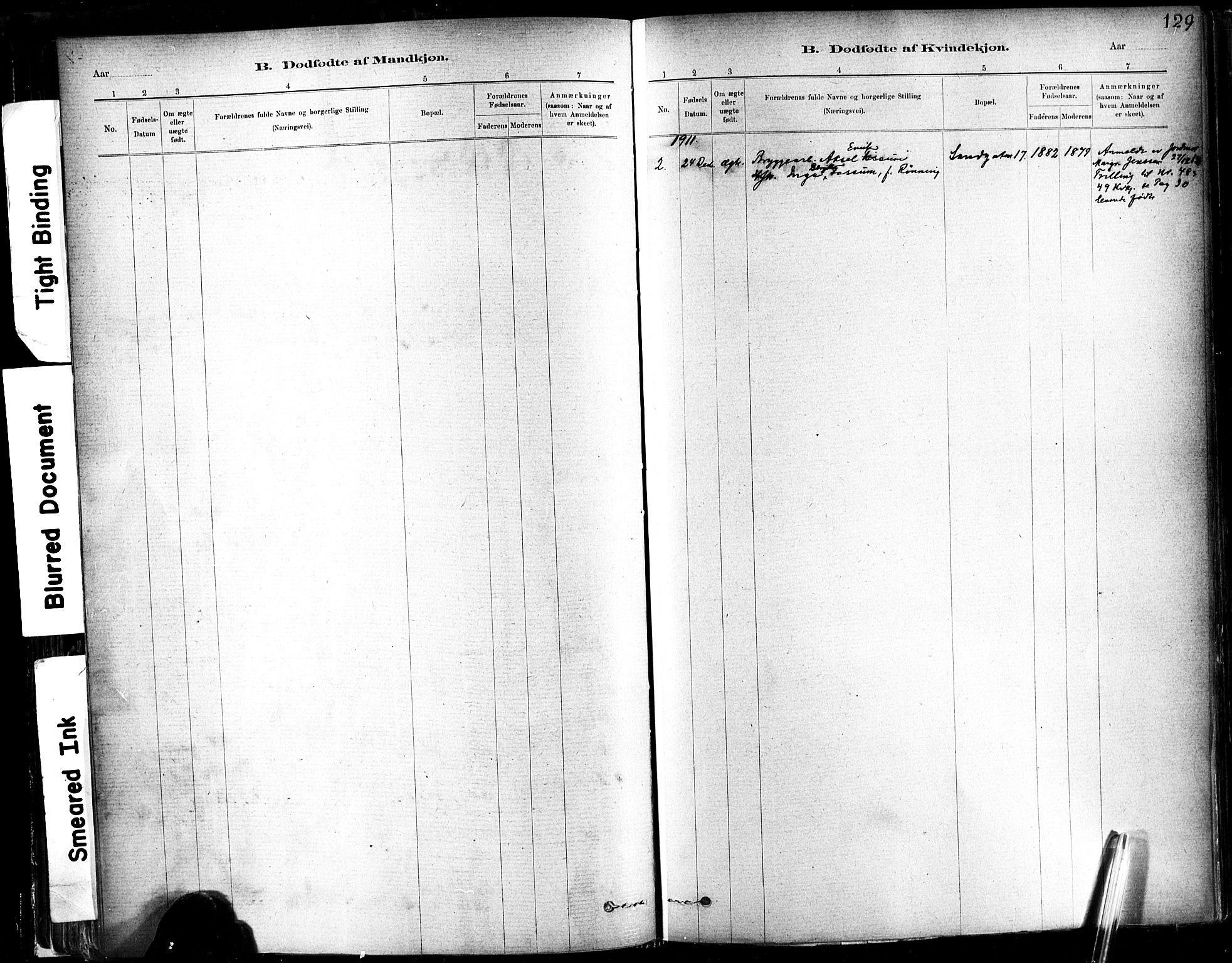 Ministerialprotokoller, klokkerbøker og fødselsregistre - Sør-Trøndelag, SAT/A-1456/602/L0119: Parish register (official) no. 602A17, 1880-1901, p. 129