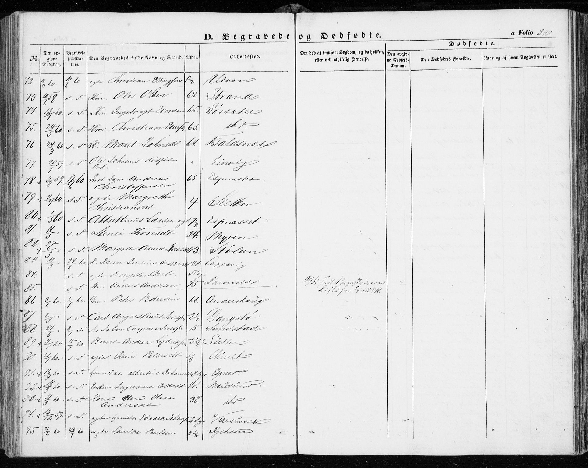 Ministerialprotokoller, klokkerbøker og fødselsregistre - Sør-Trøndelag, AV/SAT-A-1456/634/L0530: Parish register (official) no. 634A06, 1852-1860, p. 340