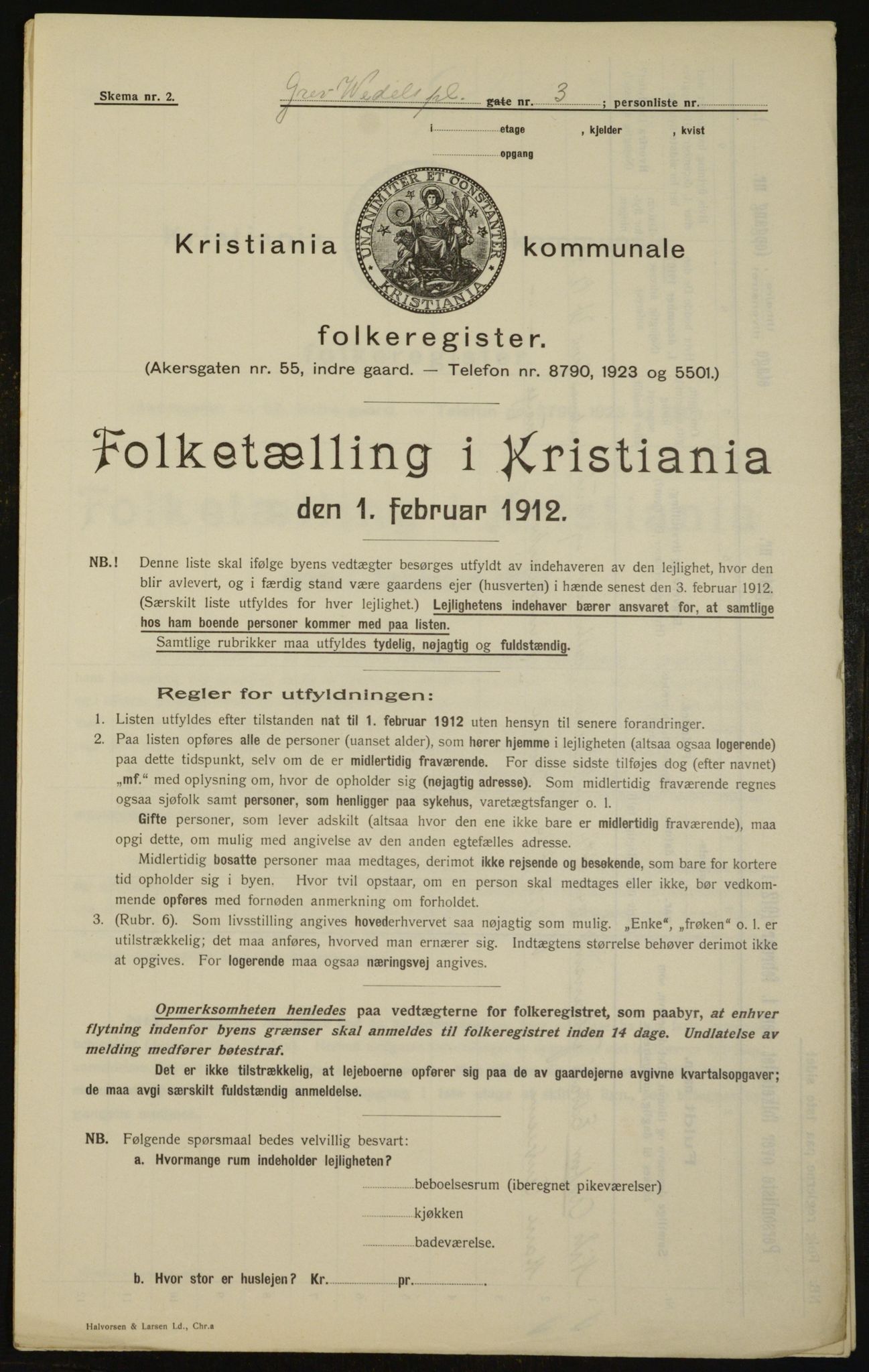 OBA, Municipal Census 1912 for Kristiania, 1912, p. 29701