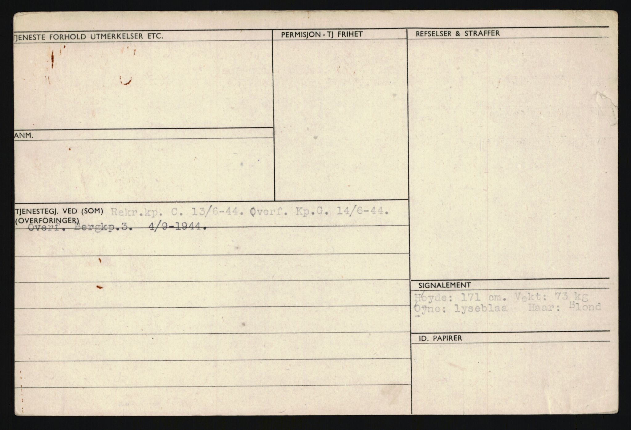 Forsvaret, Troms infanteriregiment nr. 16, AV/RA-RAFA-3146/P/Pa/L0024/0003: Rulleblad / Rulleblad for regimentets menige mannskaper, årsklasse 1942, 1942, p. 225