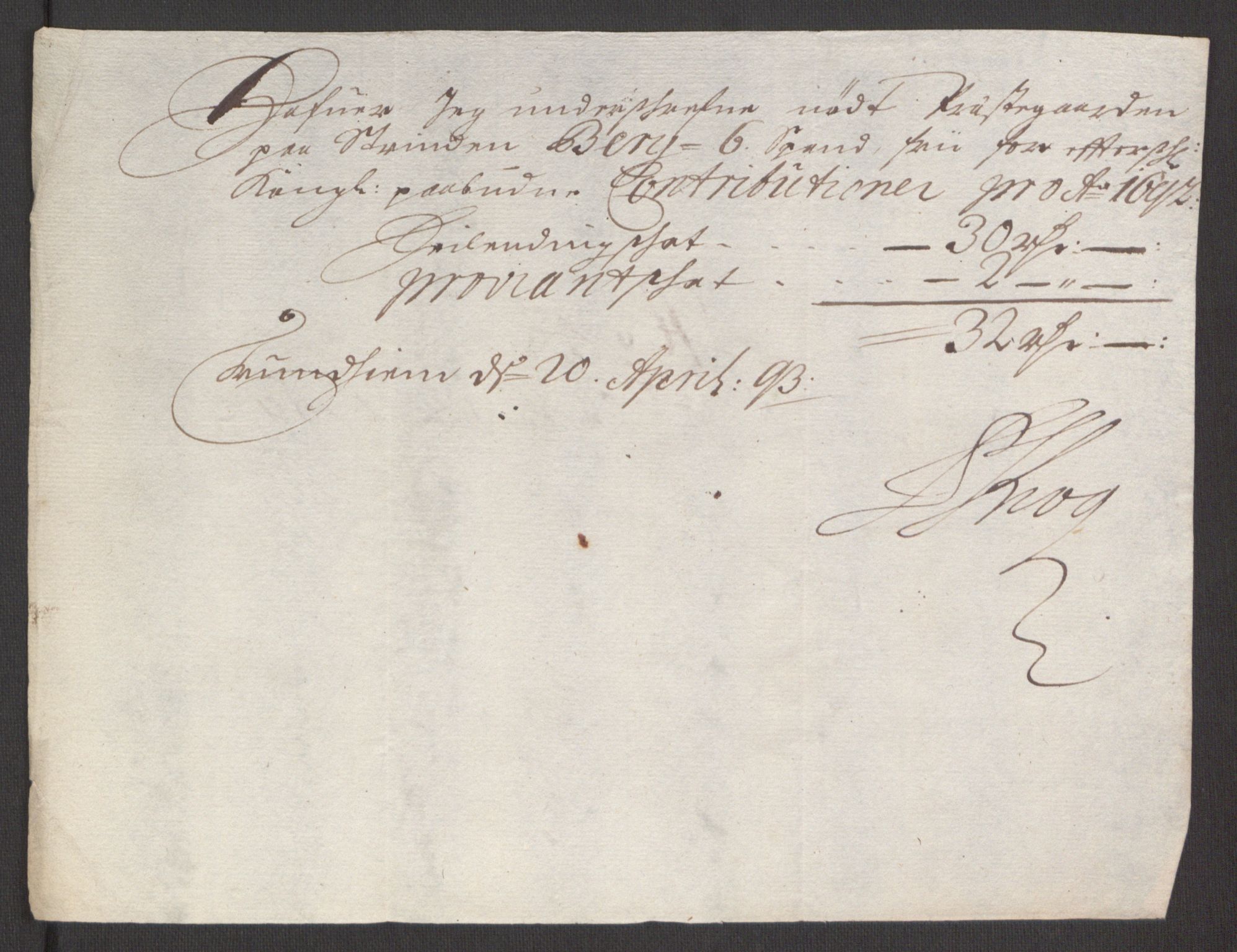 Rentekammeret inntil 1814, Reviderte regnskaper, Fogderegnskap, AV/RA-EA-4092/R61/L4103: Fogderegnskap Strinda og Selbu, 1691-1692, p. 395