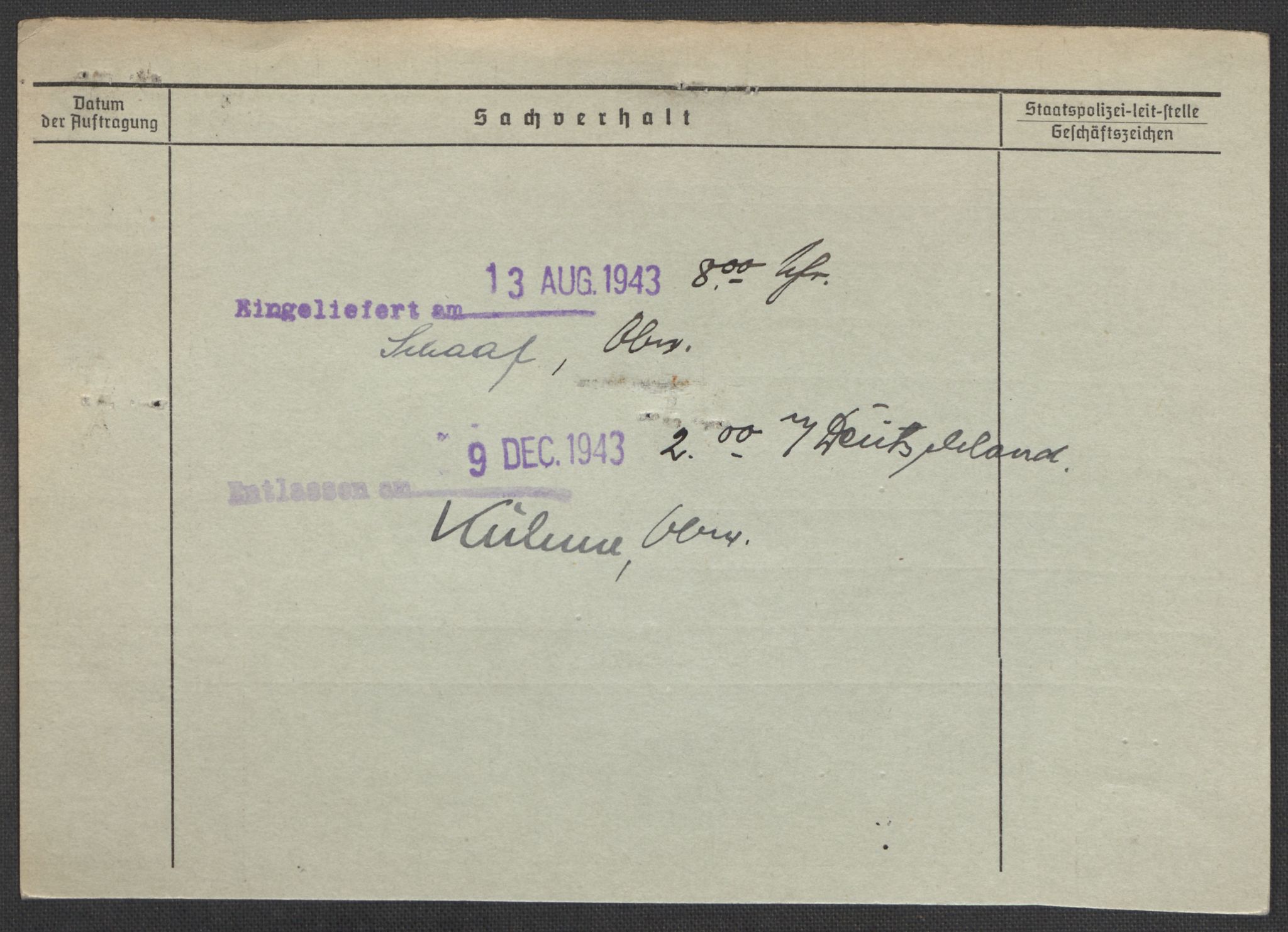 Befehlshaber der Sicherheitspolizei und des SD, RA/RAFA-5969/E/Ea/Eaa/L0003: Register over norske fanger i Møllergata 19: Eng-Hag, 1940-1945, p. 159