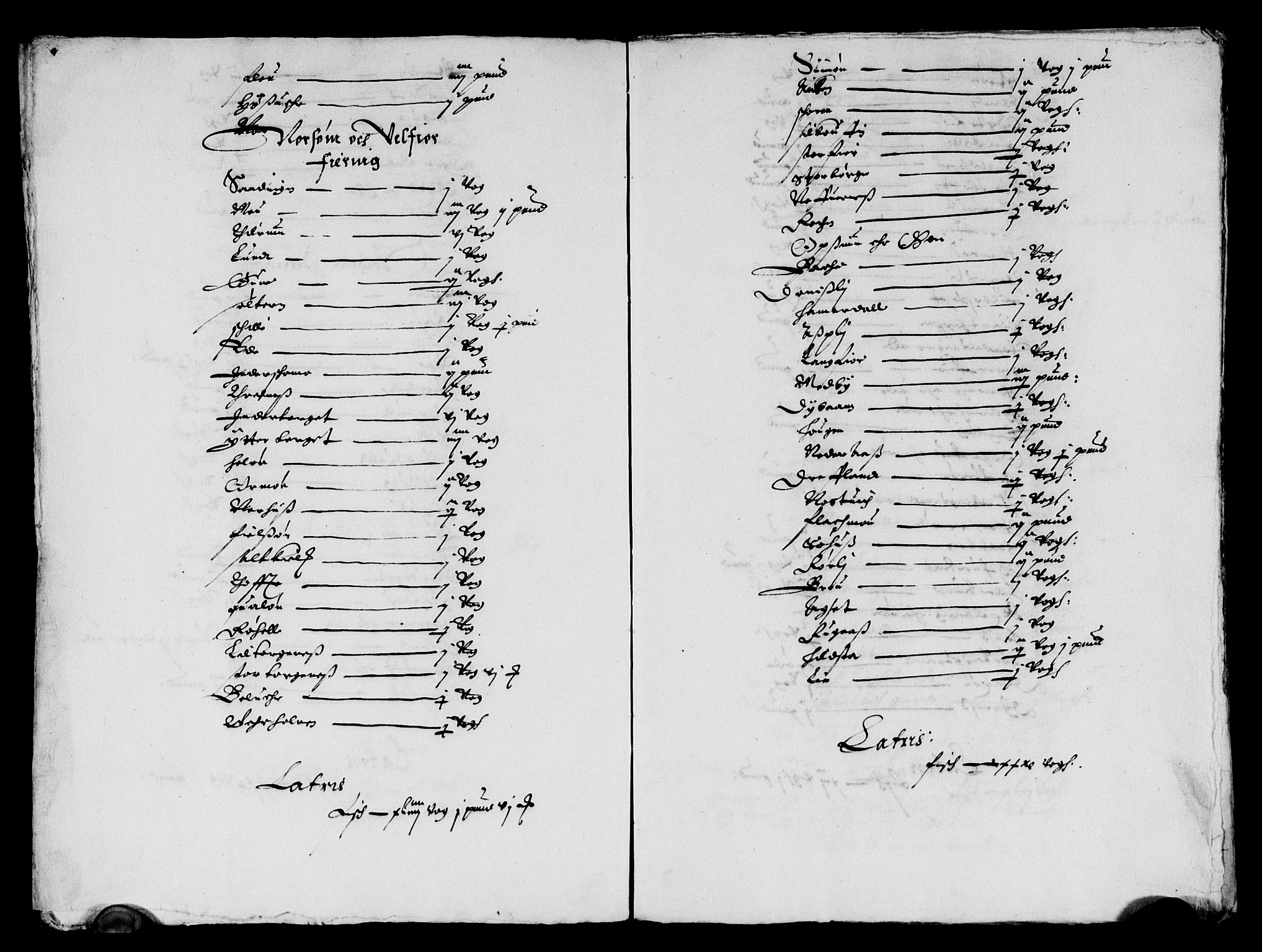 Rentekammeret inntil 1814, Reviderte regnskaper, Lensregnskaper, AV/RA-EA-5023/R/Rb/Rbz/L0026: Nordlandenes len, 1629-1636