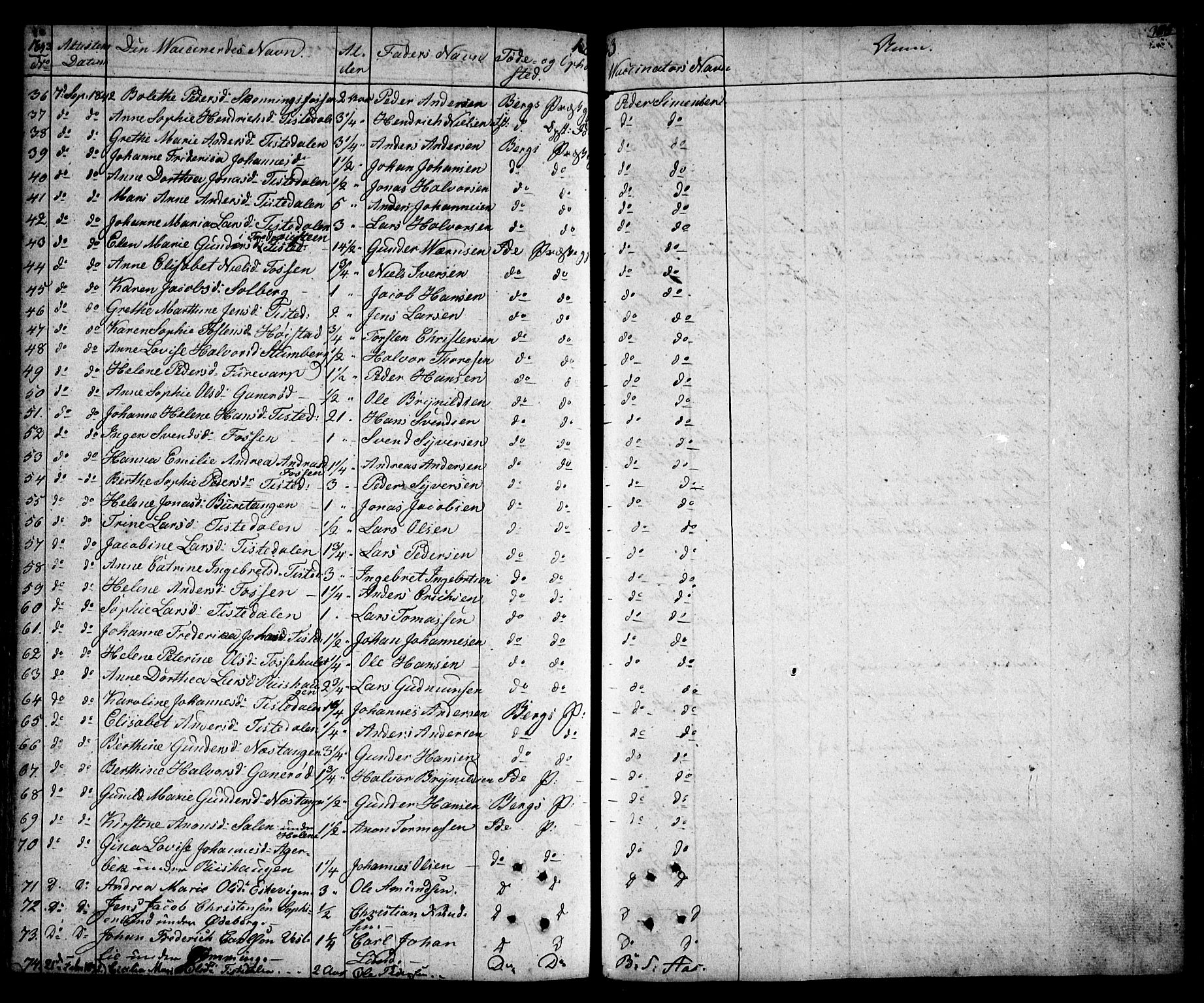 Idd prestekontor Kirkebøker, AV/SAO-A-10911/F/Fc/L0003: Parish register (official) no. III 3, 1832-1847, p. 385