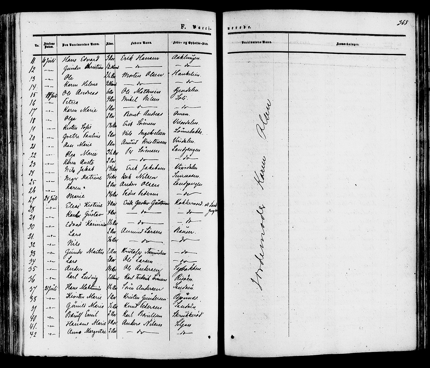 Eidanger kirkebøker, SAKO/A-261/F/Fa/L0010: Parish register (official) no. 10, 1859-1874, p. 368