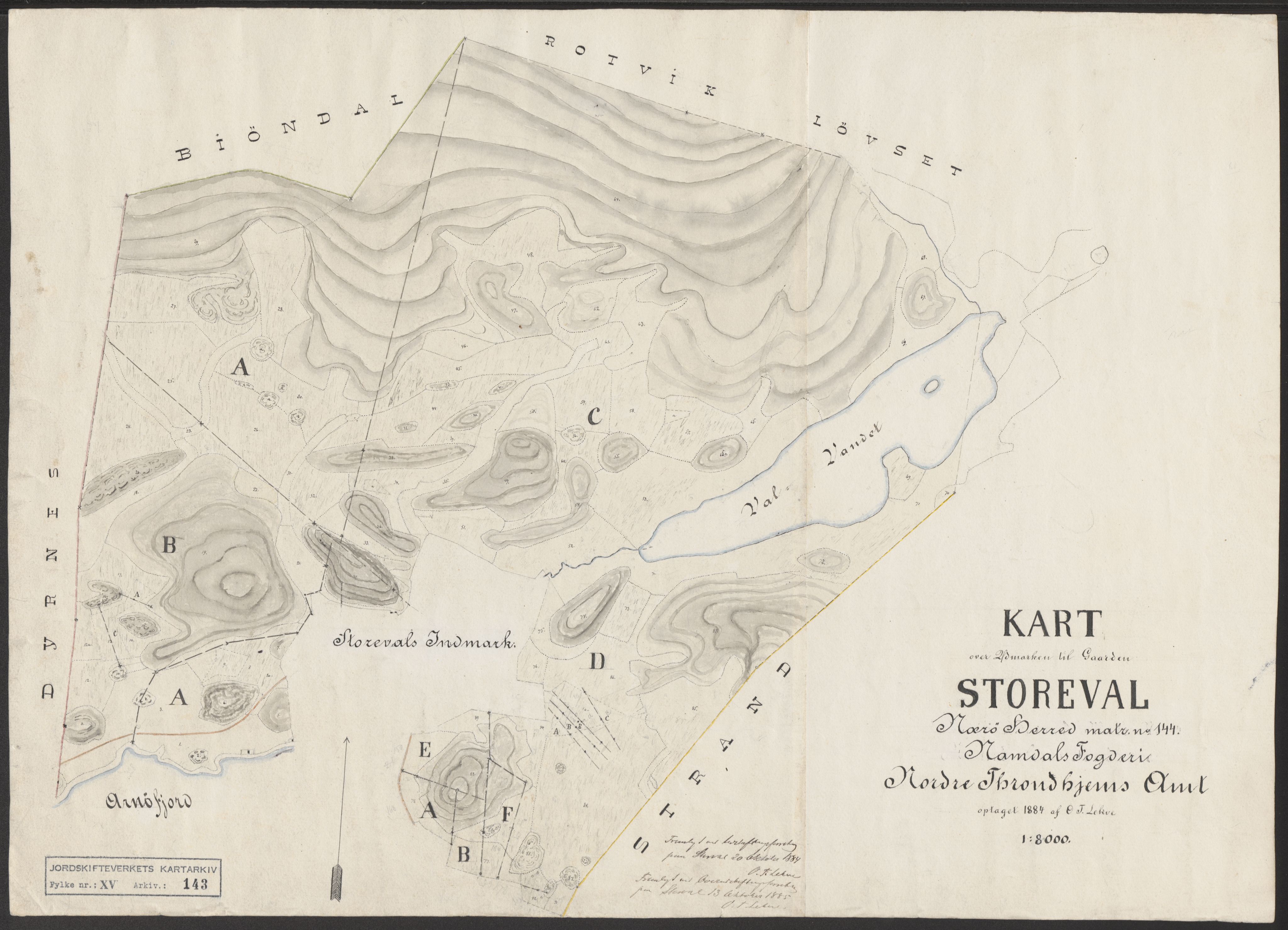 Jordskifteverkets kartarkiv, RA/S-3929/T, 1859-1988, p. 198