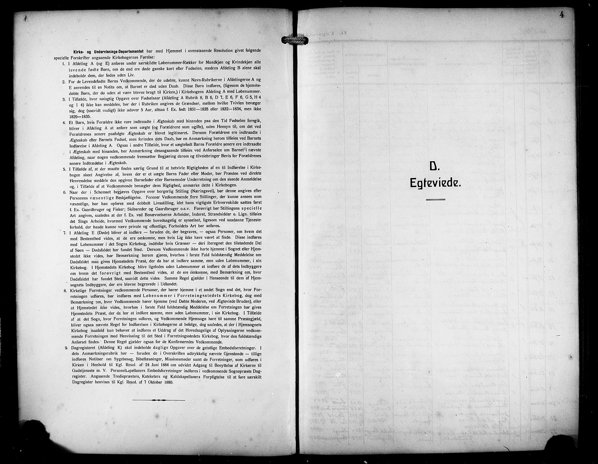 Haugesund sokneprestkontor, SAST/A -101863/H/Ha/Hab/L0008: Parish register (copy) no. B 8, 1909-1921, p. 4