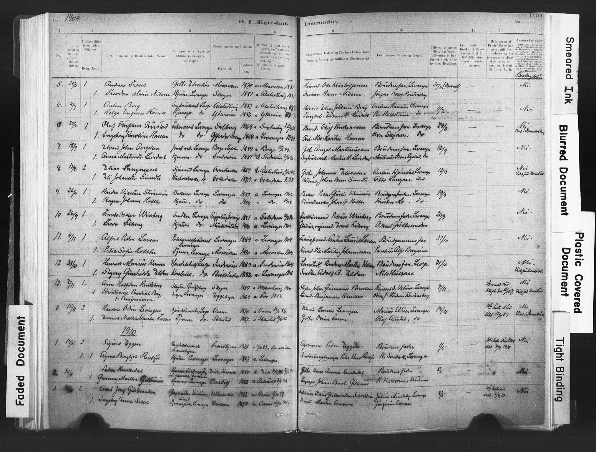 Ministerialprotokoller, klokkerbøker og fødselsregistre - Nord-Trøndelag, SAT/A-1458/720/L0189: Parish register (official) no. 720A05, 1880-1911, p. 103