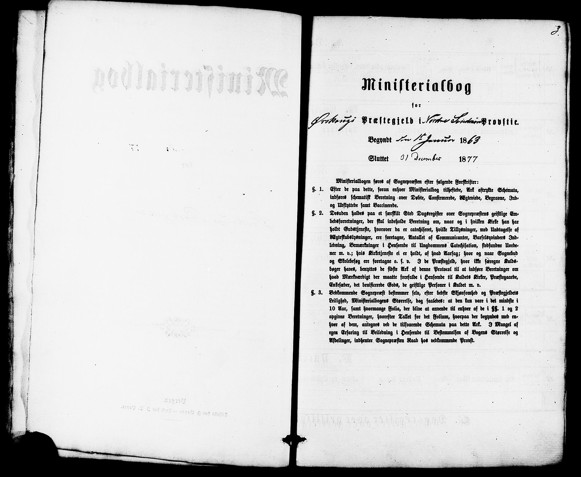 Ministerialprotokoller, klokkerbøker og fødselsregistre - Møre og Romsdal, AV/SAT-A-1454/522/L0314: Parish register (official) no. 522A09, 1863-1877, p. 3