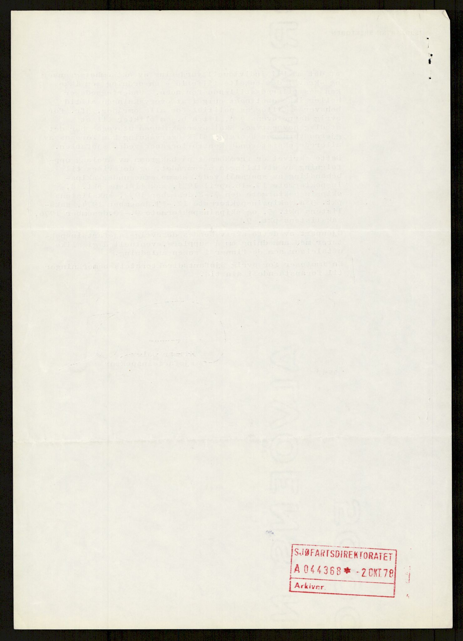 Sjøfartsdirektoratet med forløpere, generelt arkiv, AV/RA-S-1407/D/Du/Duc/L0641/0004: Skipskontrollen - Forskrifter    / Utleiebåter (2 mapper), 1977-1989, p. 565