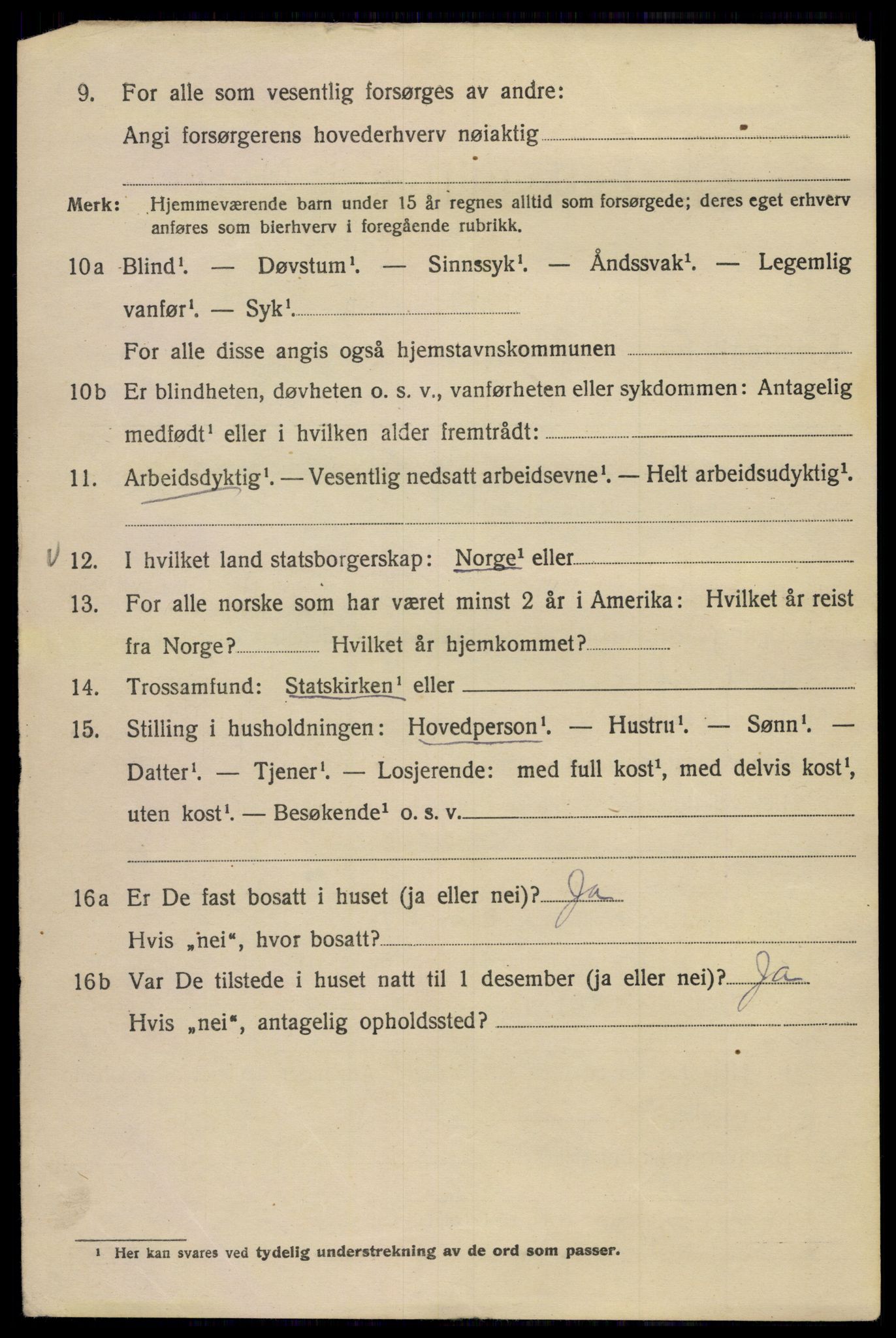 SAO, 1920 census for Kristiania, 1920, p. 546888