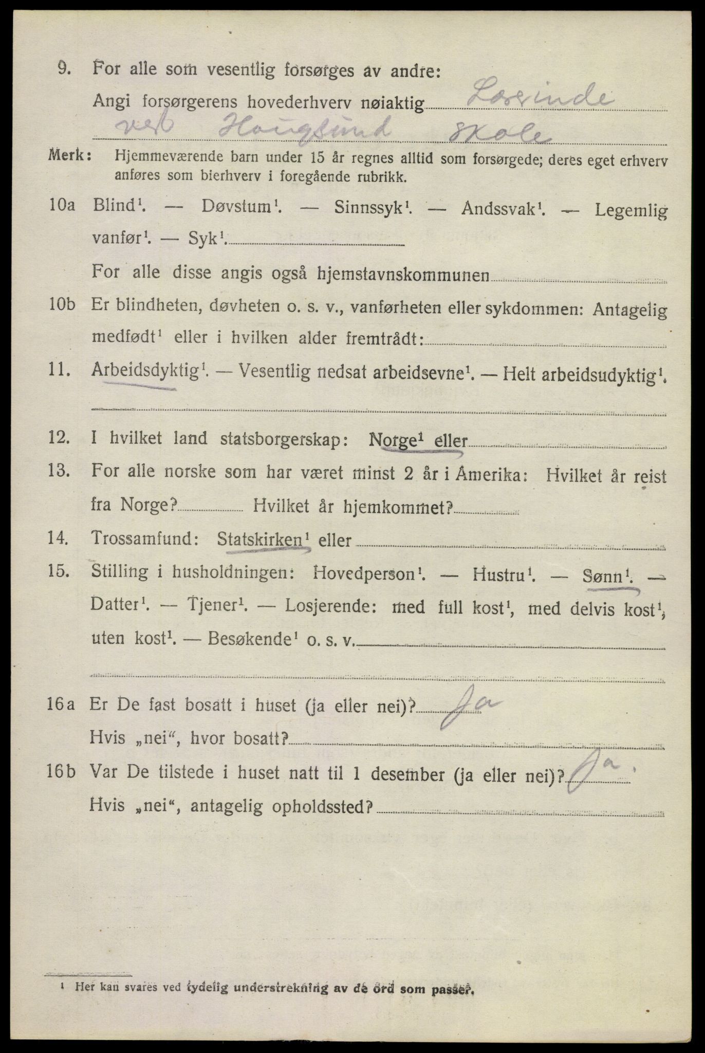 SAKO, 1920 census for Øvre Eiker, 1920, p. 9039