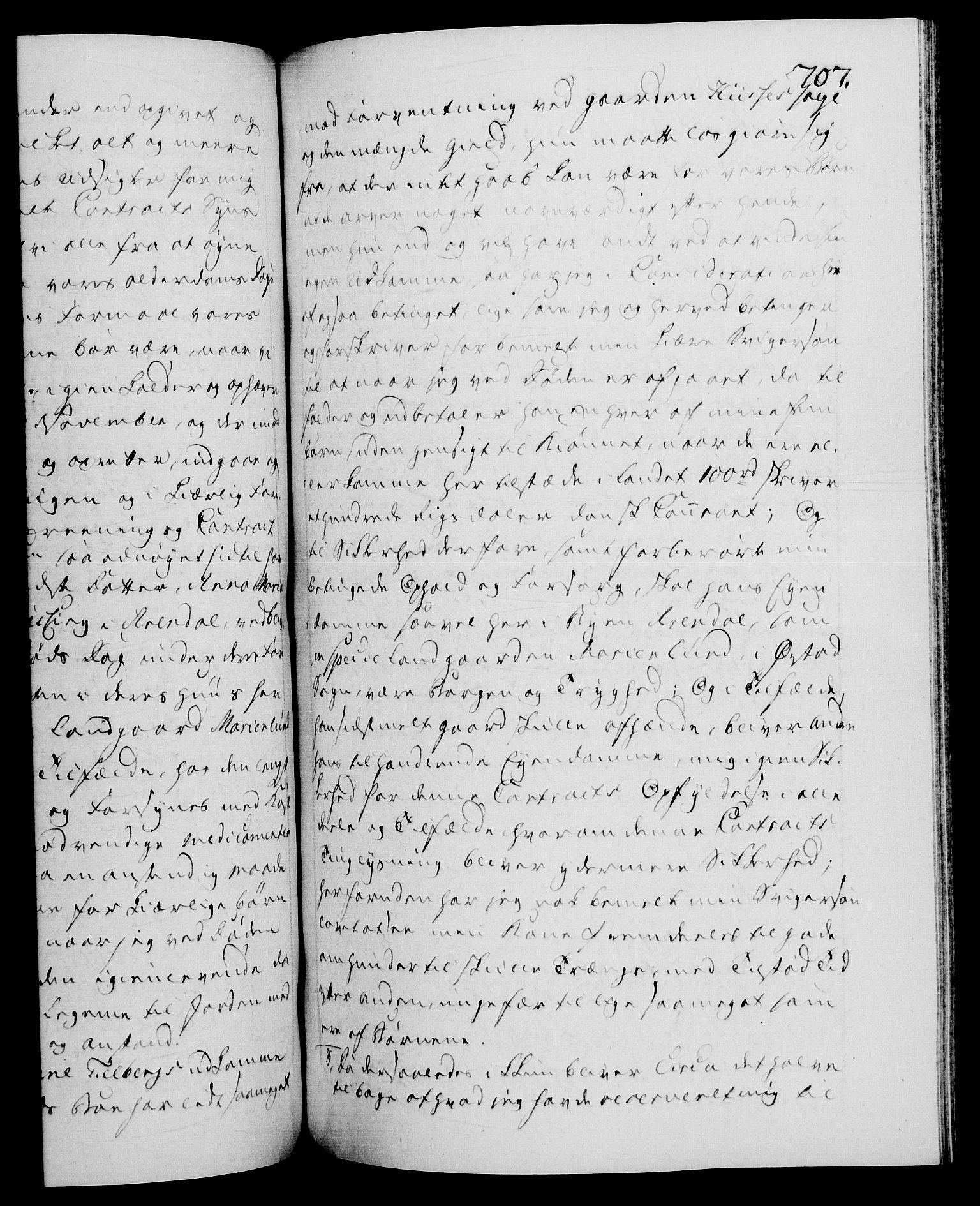 Danske Kanselli 1572-1799, RA/EA-3023/F/Fc/Fca/Fcaa/L0056: Norske registre, 1795-1796, p. 707a
