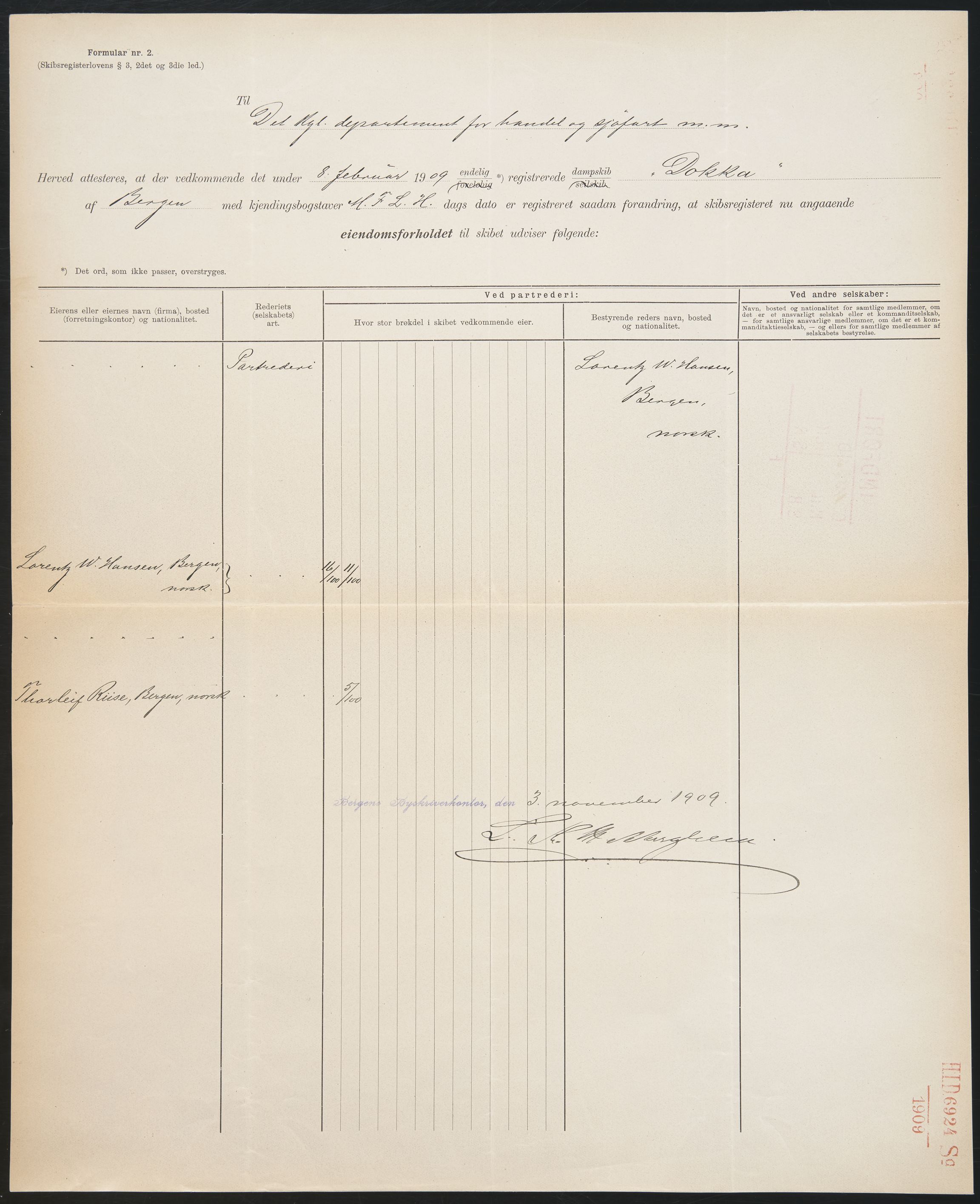 Sjøfartsdirektoratet med forløpere, skipsmapper slettede skip, AV/RA-S-4998/F/Fa/L0245: --, 1876-1919, p. 202